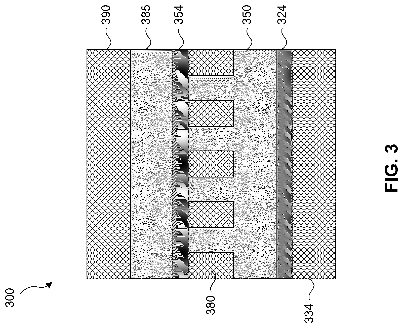 Patent US12315812 Figure 5 – Semiconductor structure having high breakdown voltage etch-stop layer