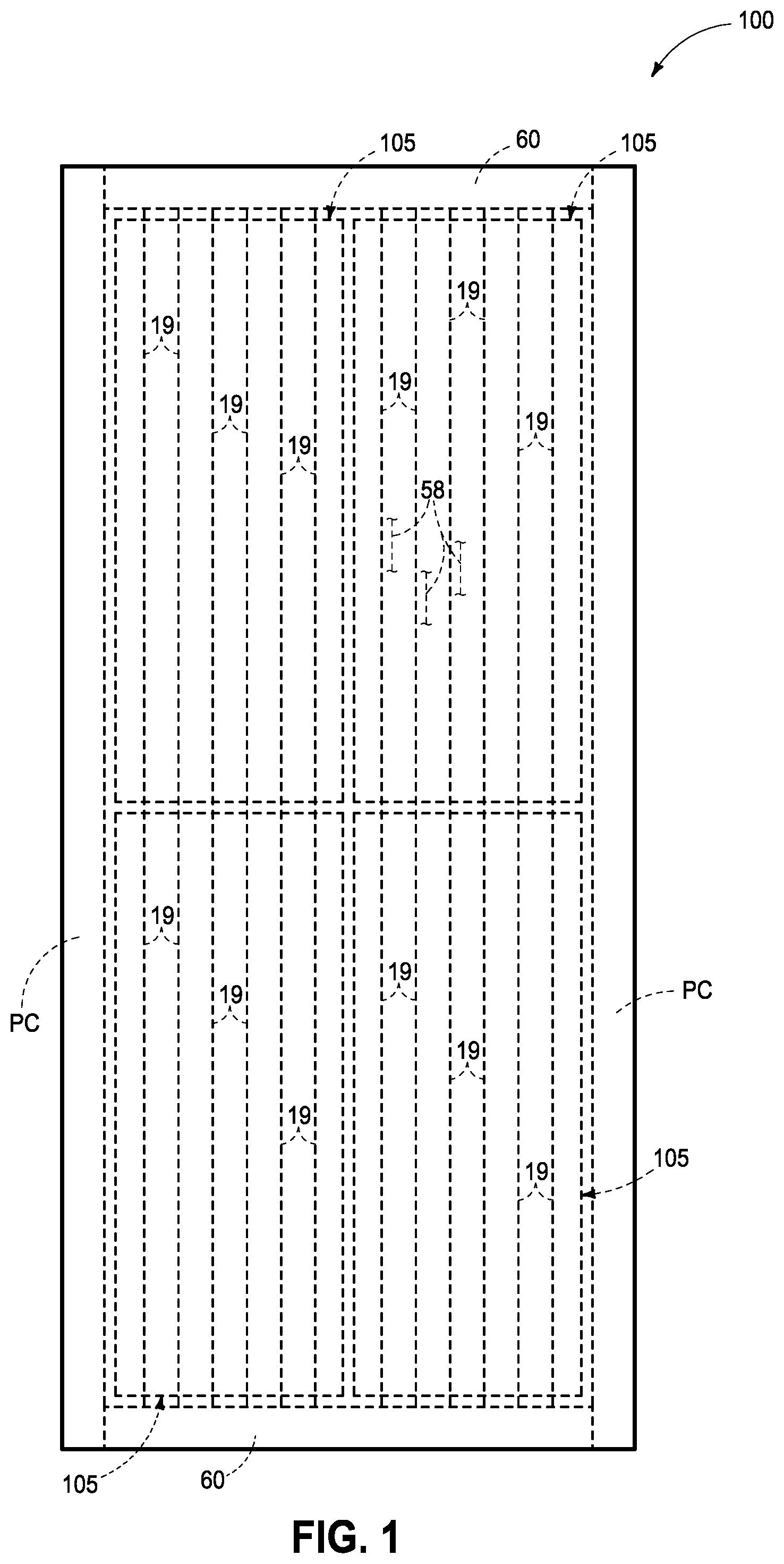 Patent US12315813 Figure 1 – Memory arrays comprising strings of memory cells and methods used in forming a memory array comprising strings of memory cells