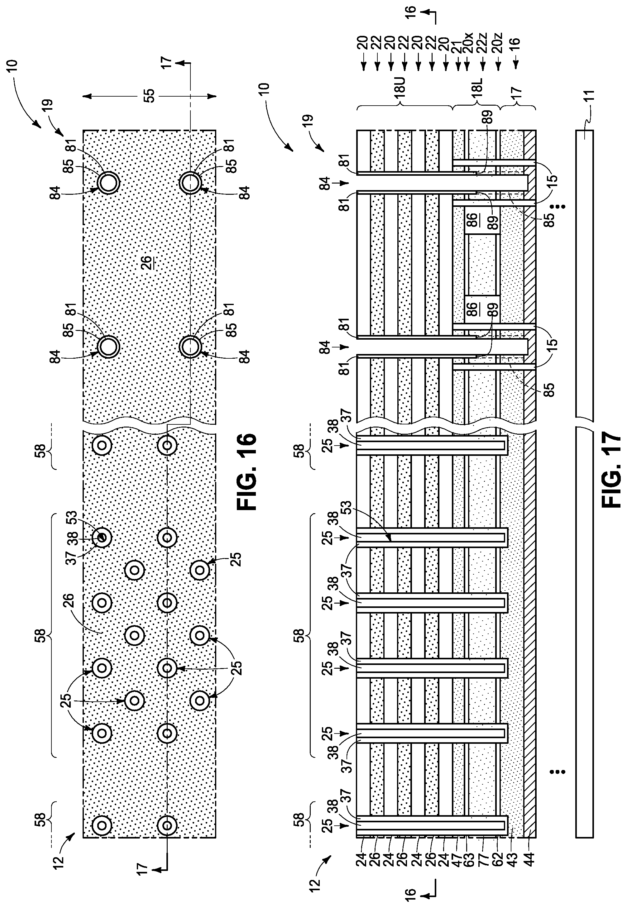 Patent US12315813 Figure 9 – Memory arrays comprising strings of memory cells and methods used in forming a memory array comprising strings of memory cells