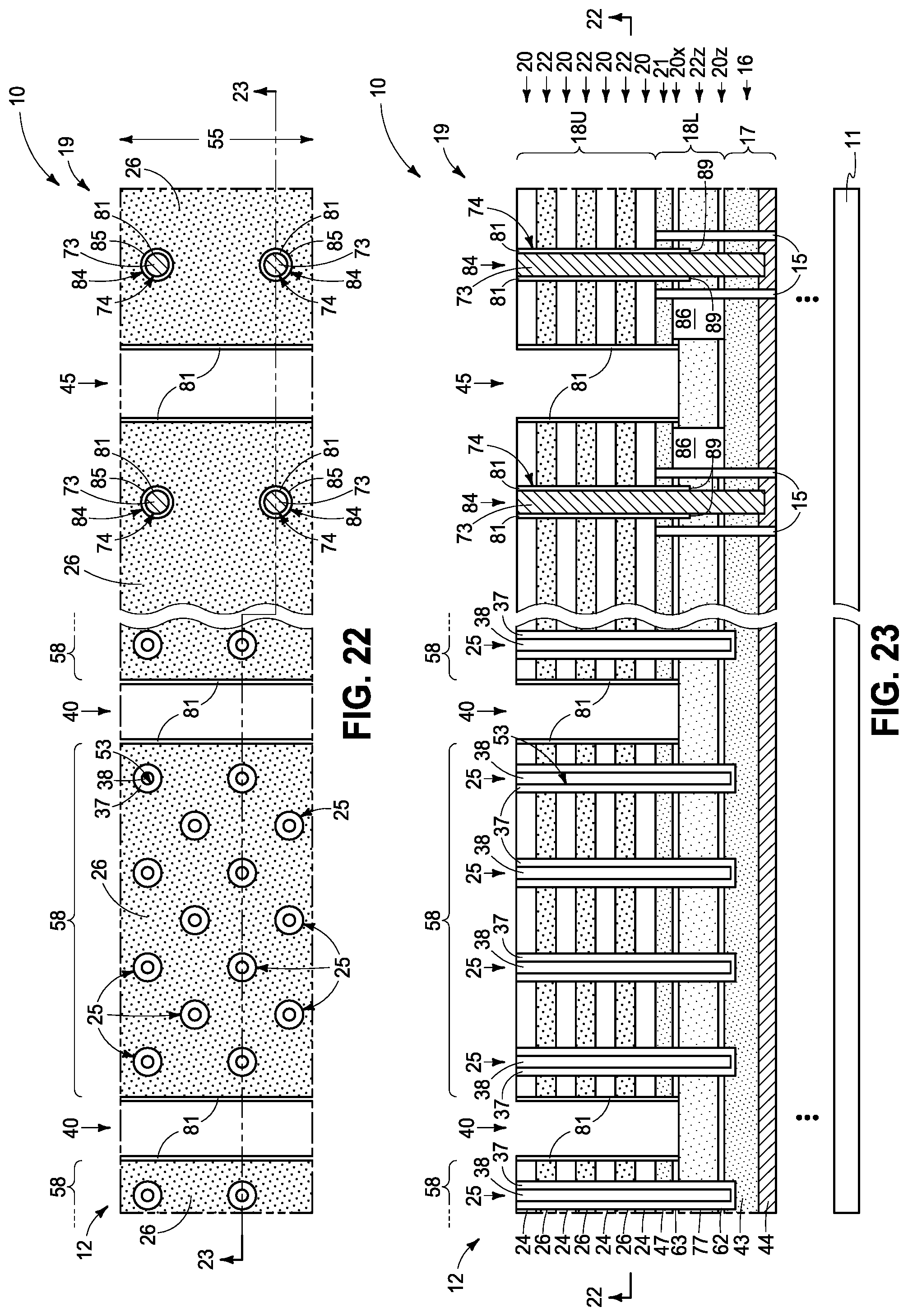 Patent US12315813 Figure 12 – Memory arrays comprising strings of memory cells and methods used in forming a memory array comprising strings of memory cells
