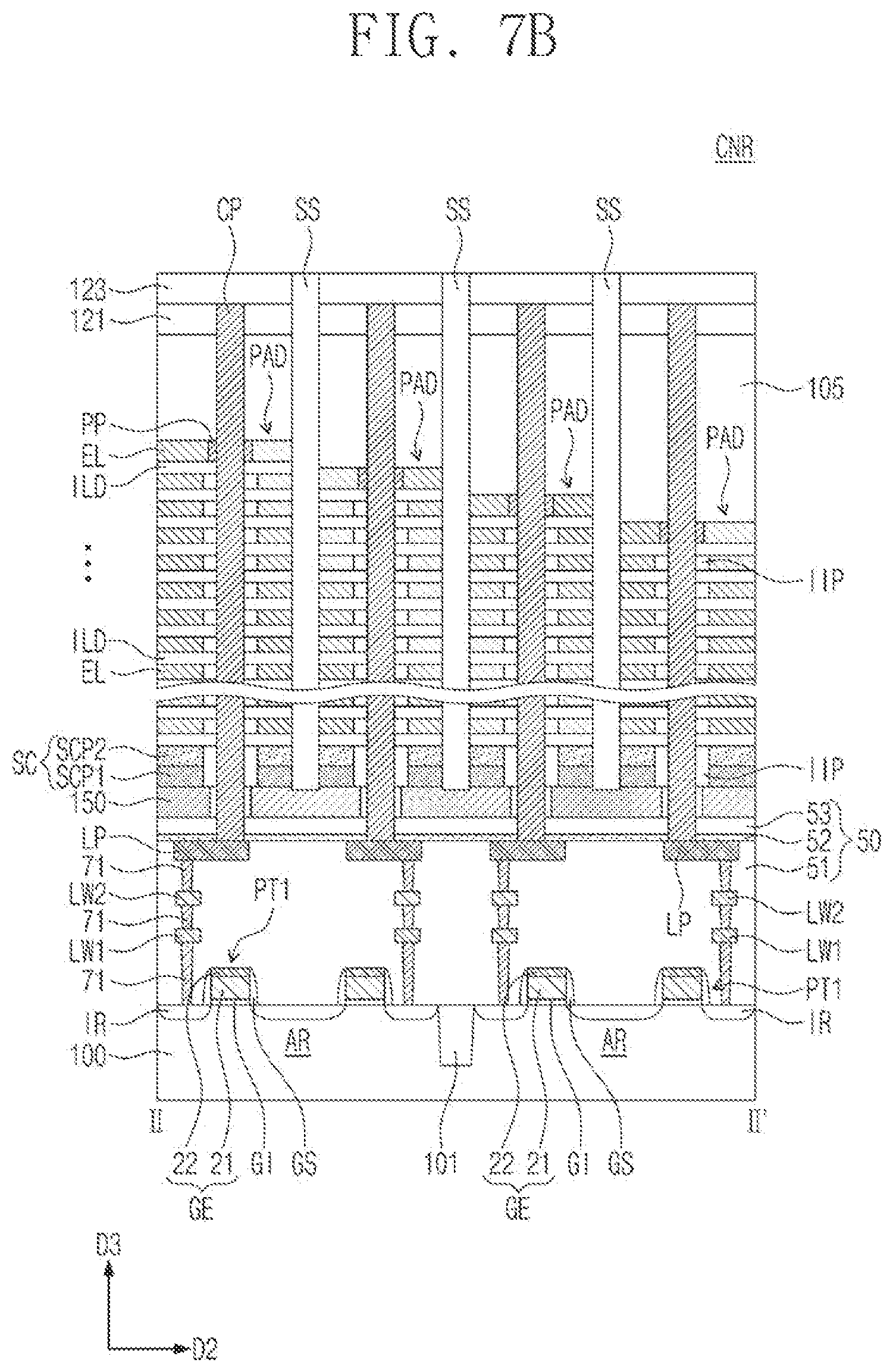 Patent US12315814 Figure 9 – Semiconductor device and electronic system including same