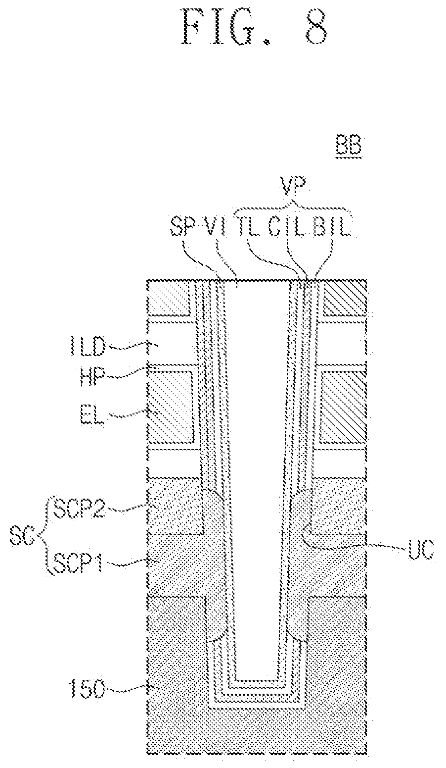 Patent US12315814 Figure 11 – Semiconductor device and electronic system including same
