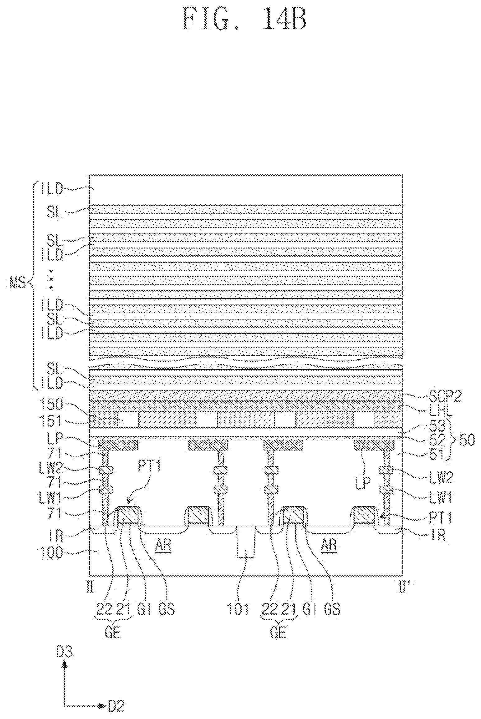Patent US12315814 Figure 19 – Semiconductor device and electronic system including same