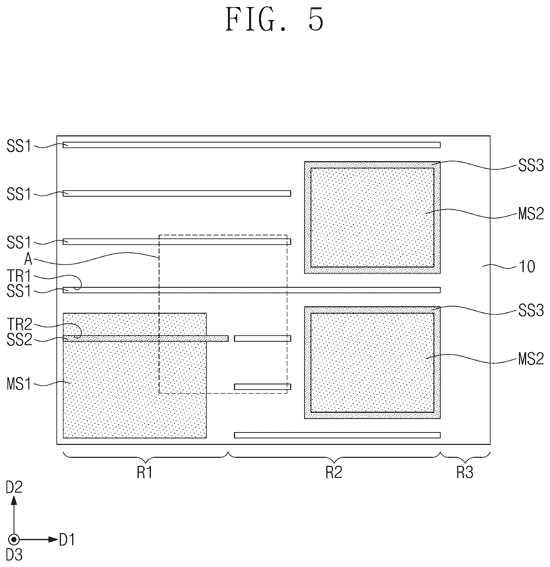 Patent US12315816 Figure 6 – Three-dimensional semiconductor memory device including separation structures and sacrificial layers and electronic system including the same