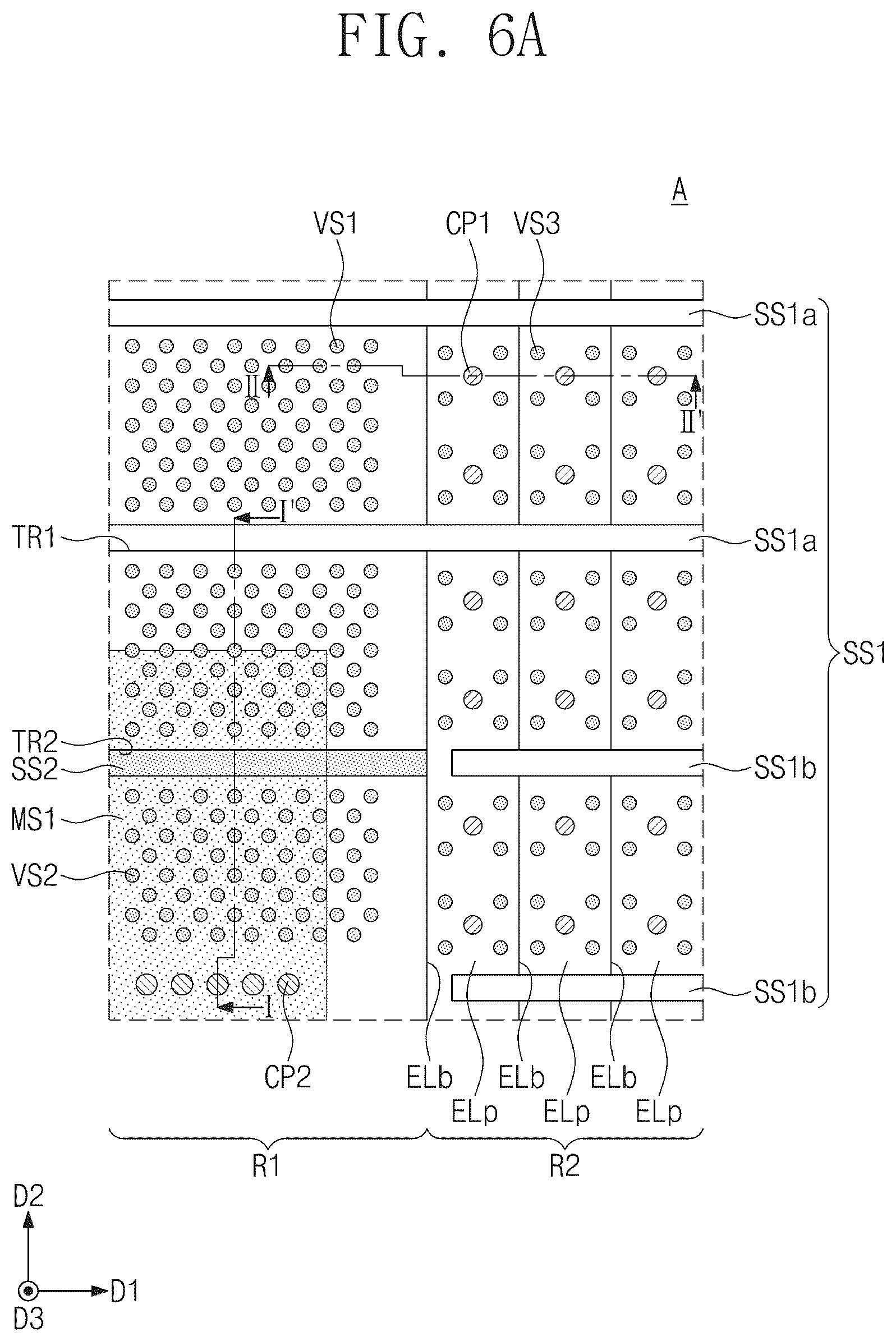 Patent US12315816 Figure 7 – Three-dimensional semiconductor memory device including separation structures and sacrificial layers and electronic system including the same