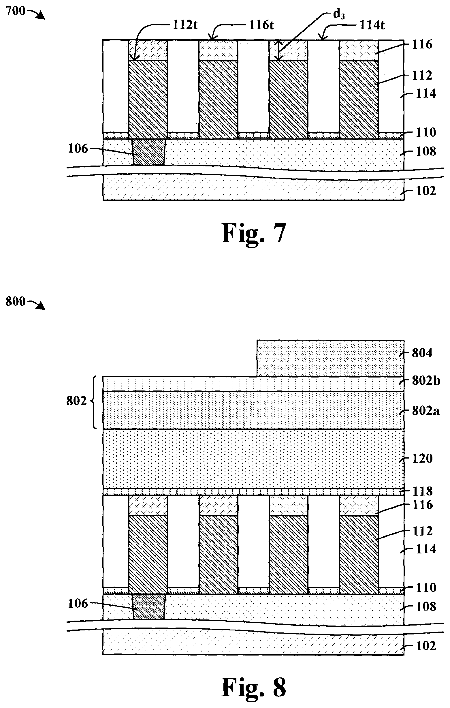 Patent US12315817 Figure 4 – Dielectric on wire structure to increase processing window for overlying via