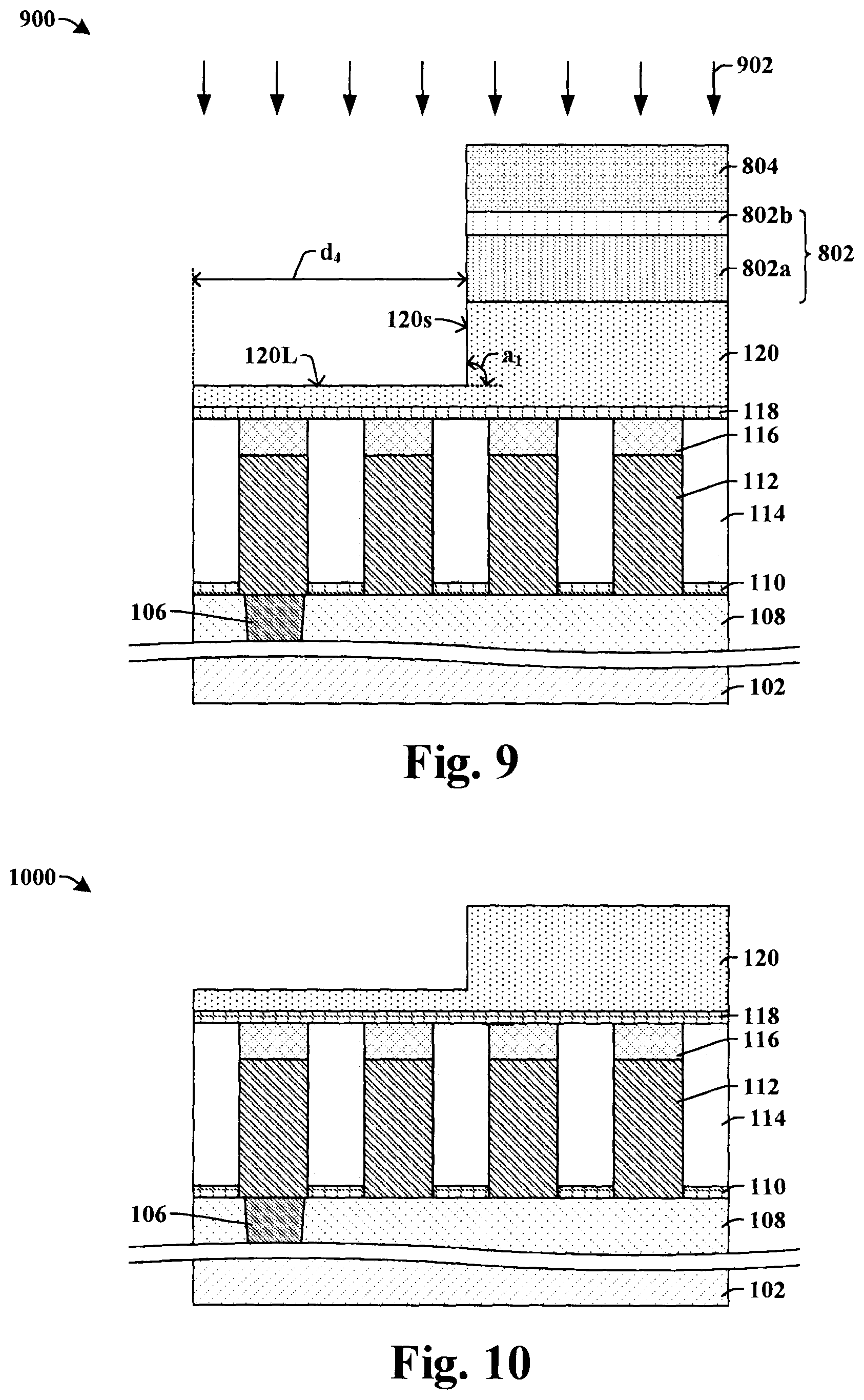 Patent US12315817 Figure 5 – Dielectric on wire structure to increase processing window for overlying via