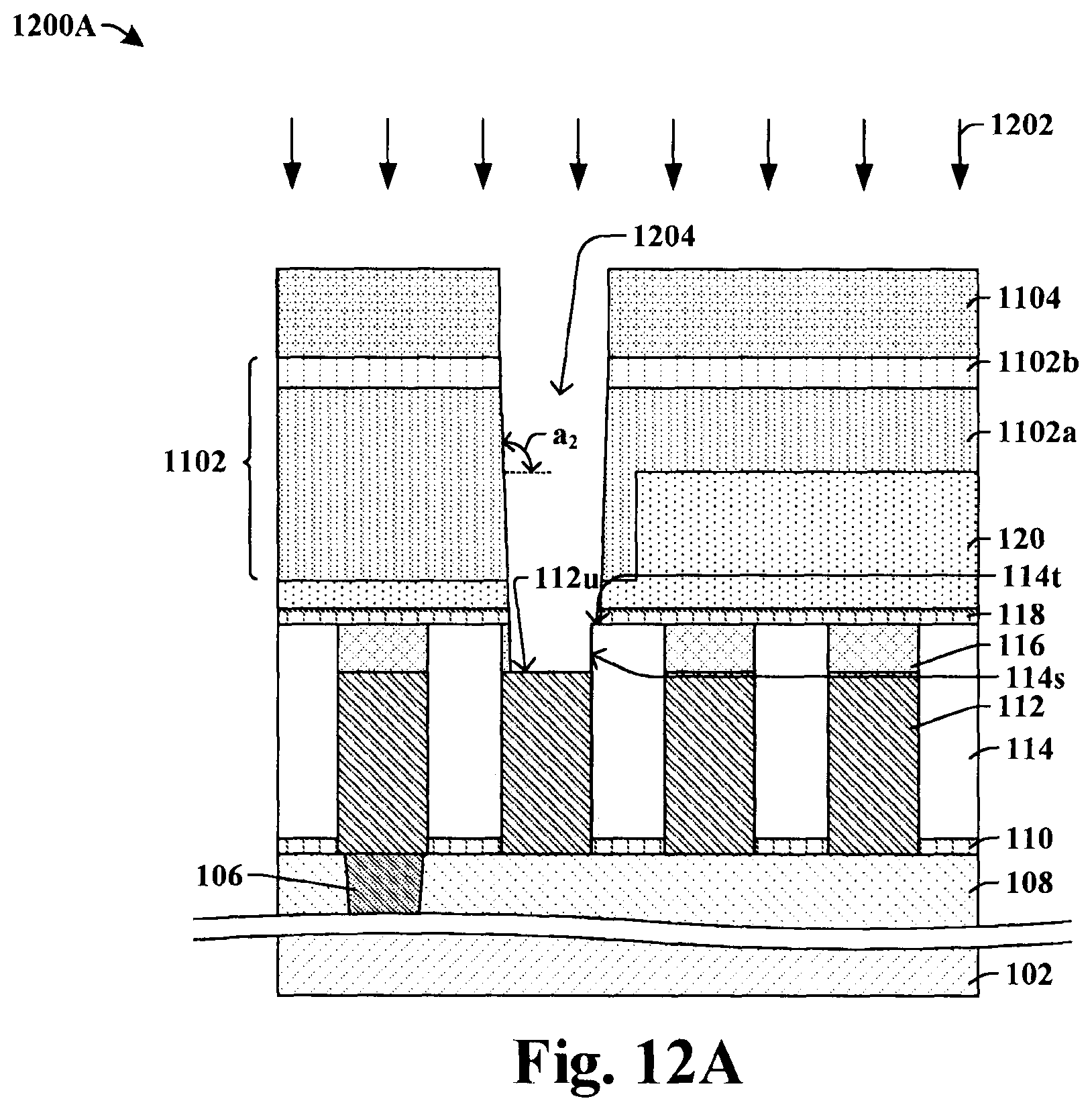Patent US12315817 Figure 7 – Dielectric on wire structure to increase processing window for overlying via