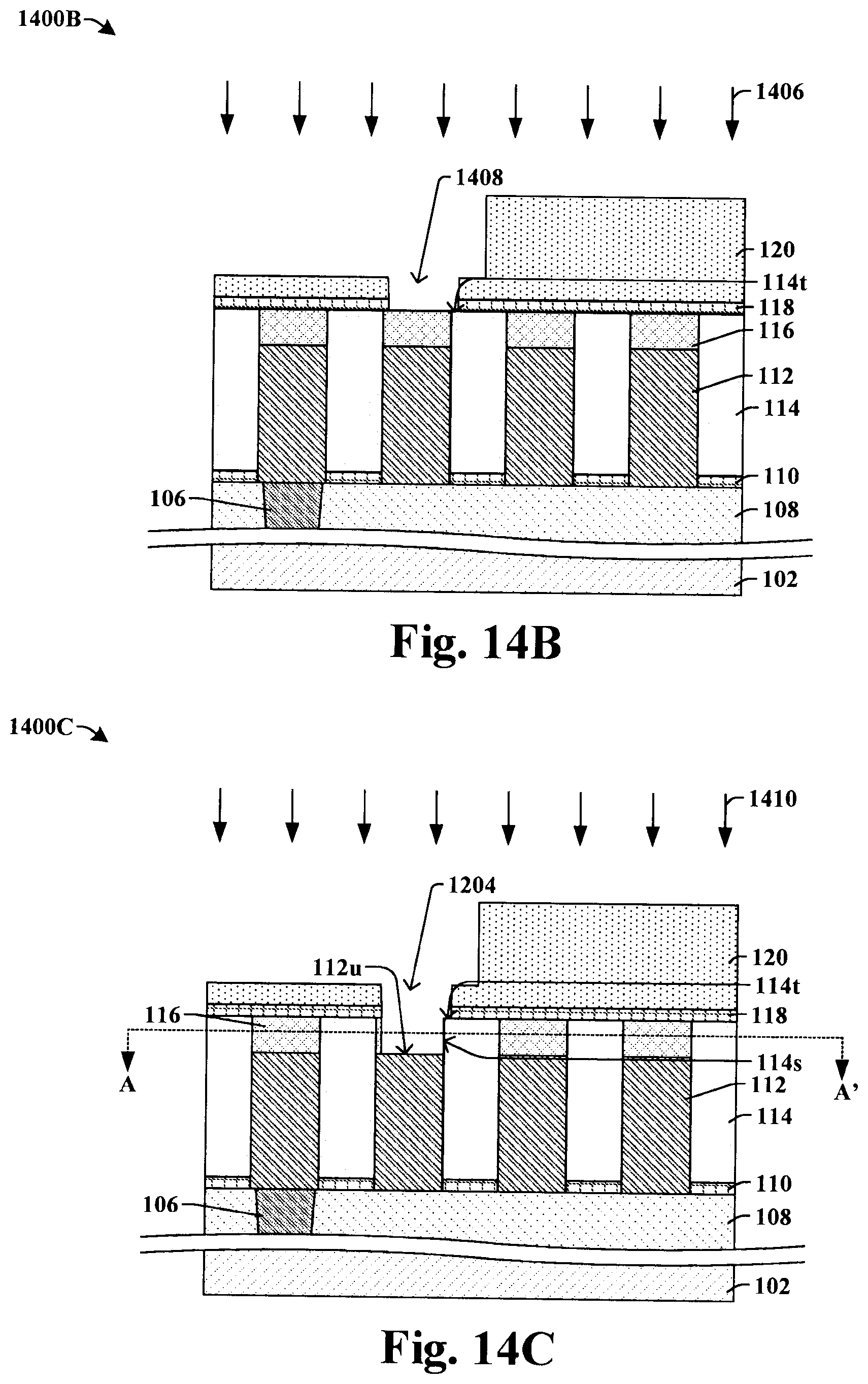 Patent US12315817 Figure 12 – Dielectric on wire structure to increase processing window for overlying via