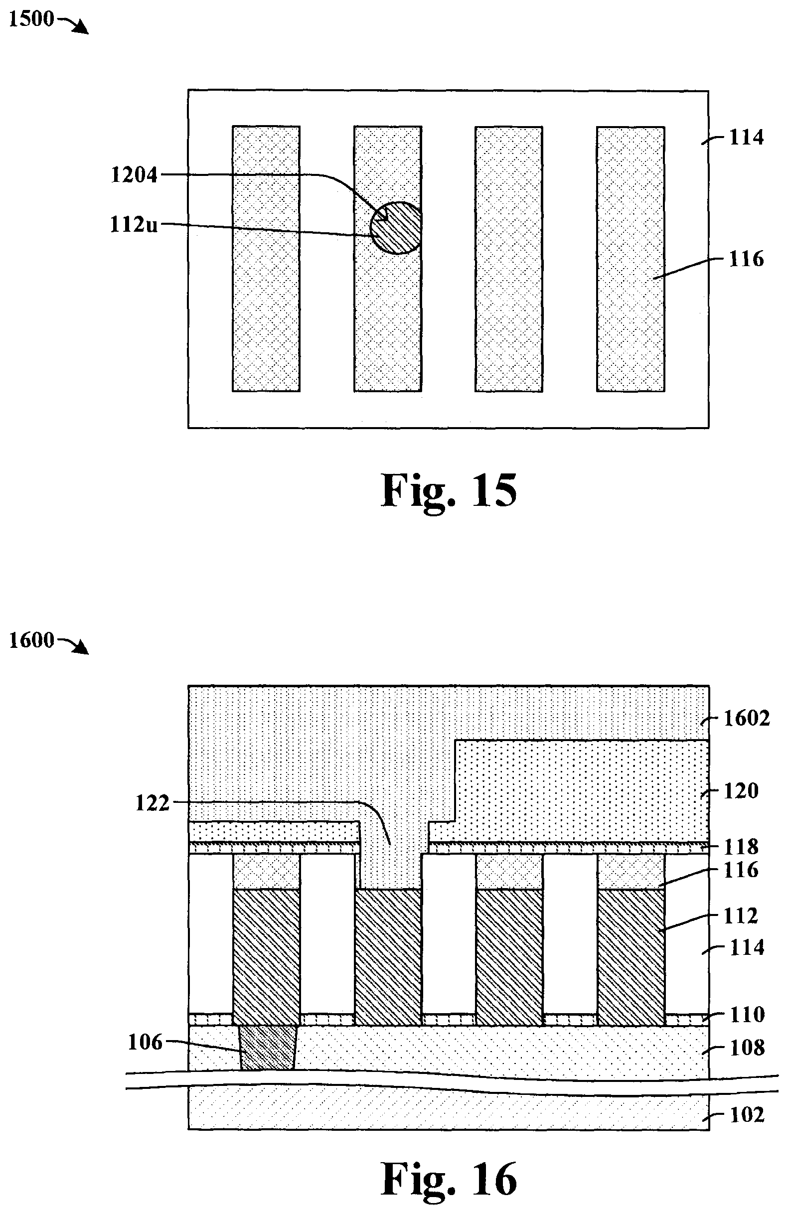 Patent US12315817 Figure 13 – Dielectric on wire structure to increase processing window for overlying via