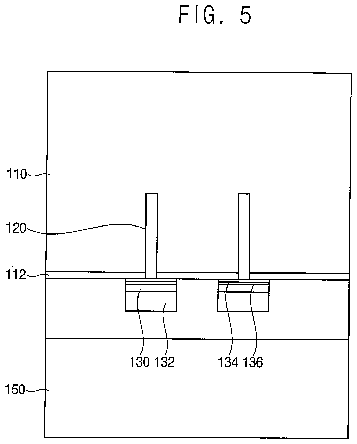 Patent US12315818 Figure 3 – Interconnection structure of a semiconductor chip having pads of different widths and semiconductor package including the interconnection structure