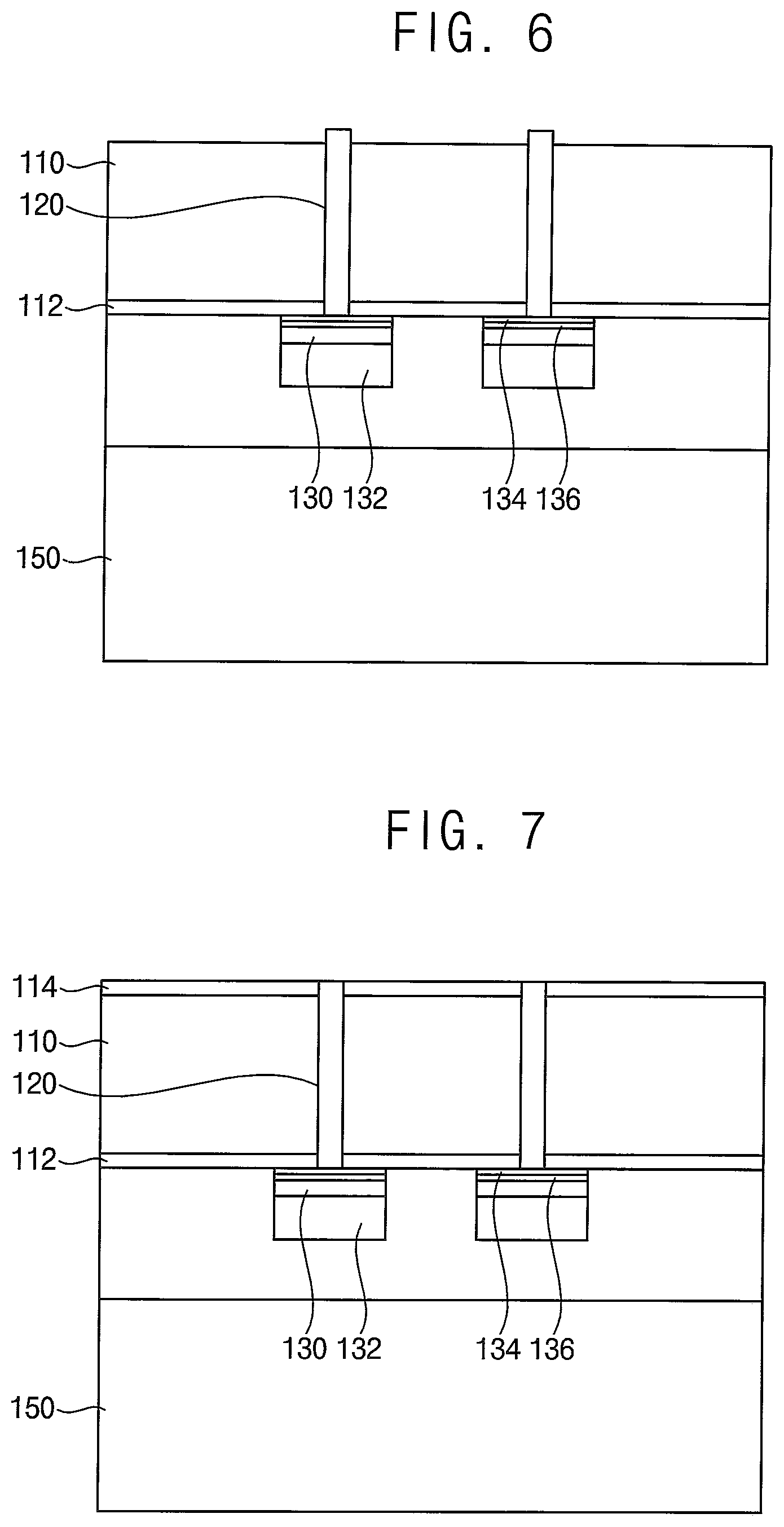 Patent US12315818 Figure 4 – Interconnection structure of a semiconductor chip having pads of different widths and semiconductor package including the interconnection structure