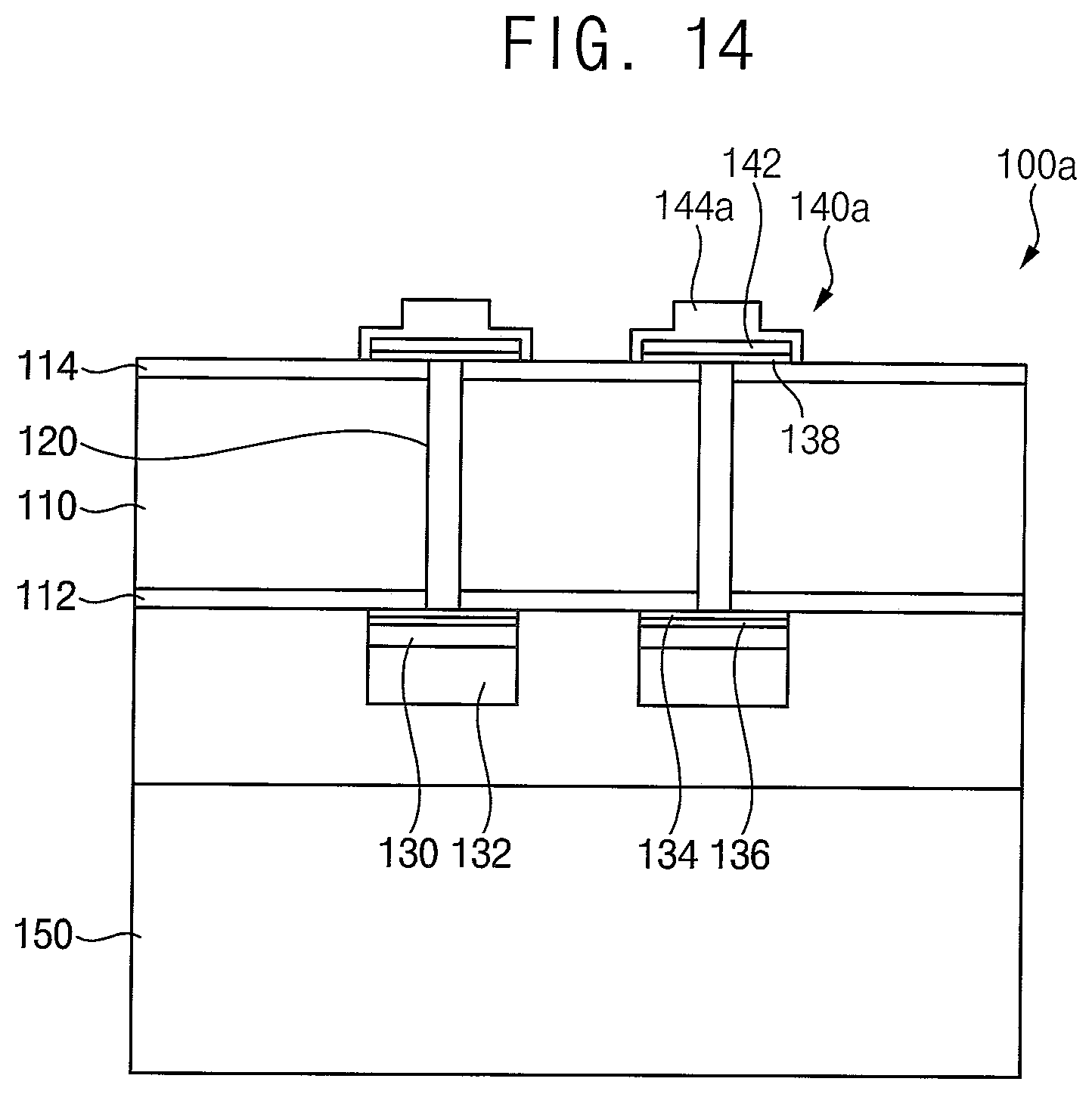 Patent US12315818 Figure 8 – Interconnection structure of a semiconductor chip having pads of different widths and semiconductor package including the interconnection structure