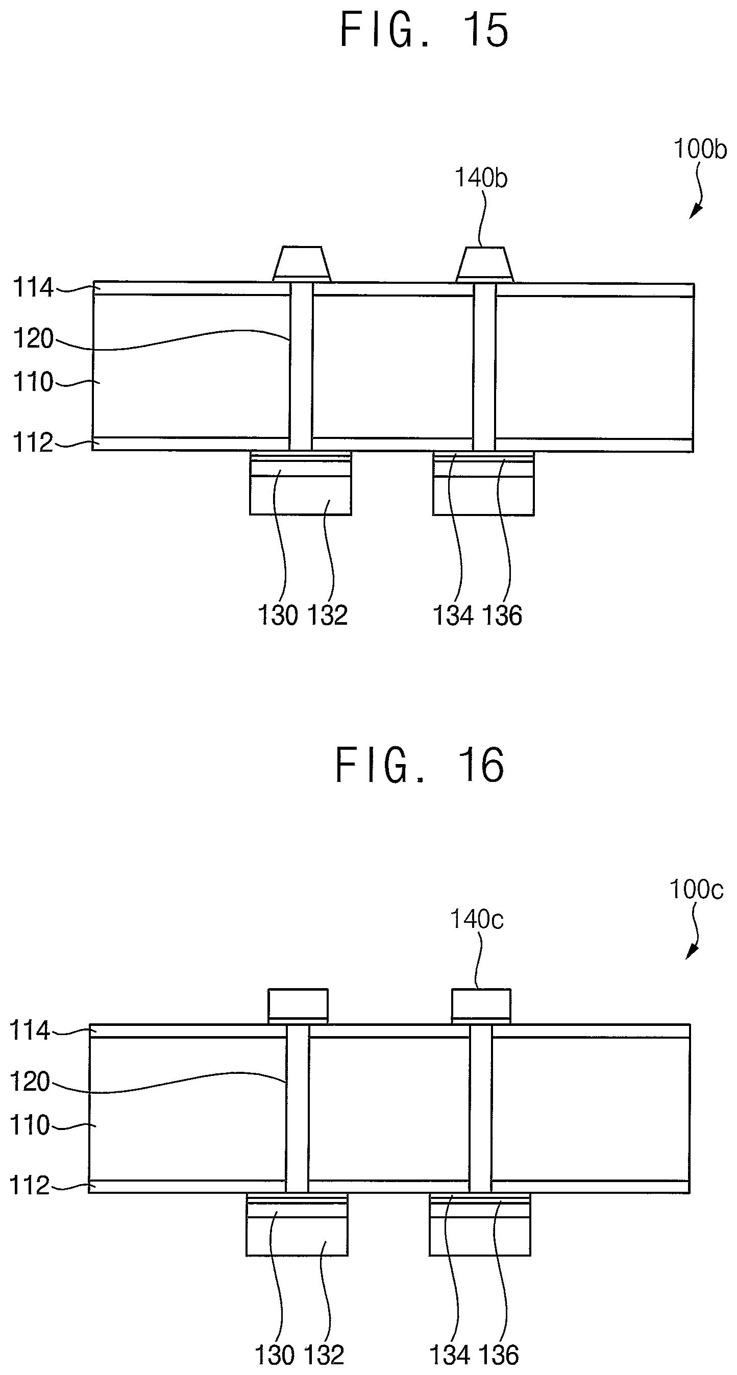 Patent US12315818 Figure 9 – Interconnection structure of a semiconductor chip having pads of different widths and semiconductor package including the interconnection structure