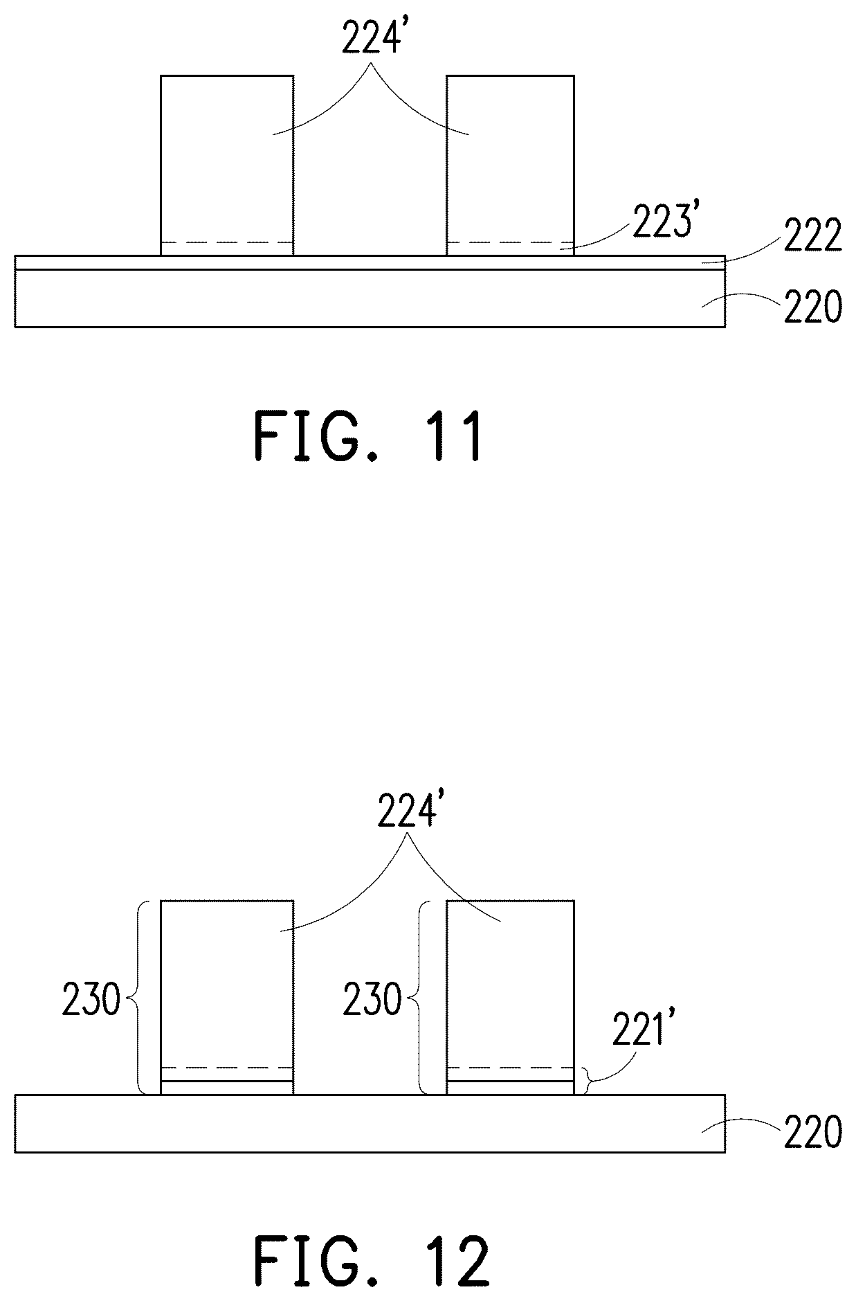 Patent US12315819 Figure 5 – Method of forming RDLs and structure formed thereof