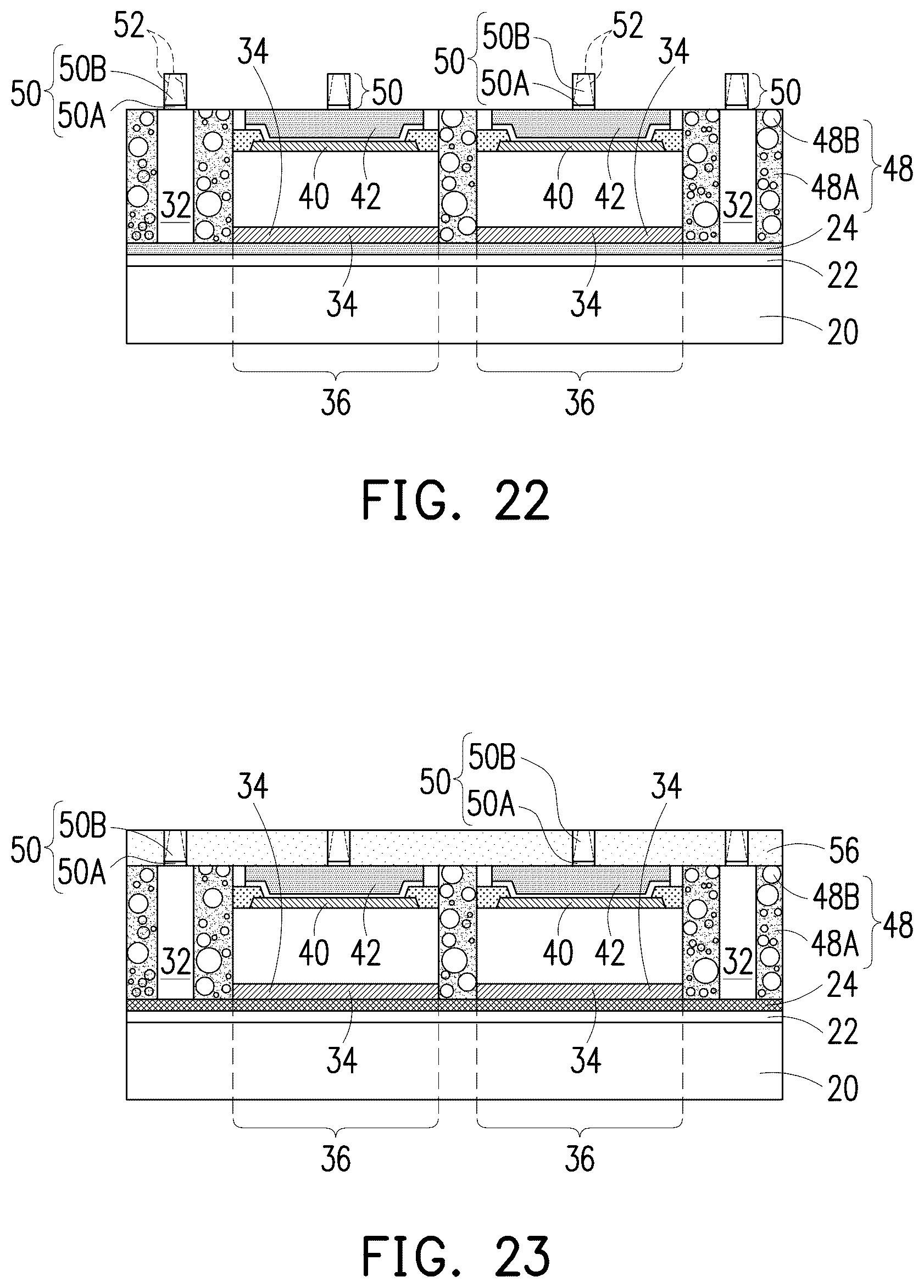 Patent US12315819 Figure 10 – Method of forming RDLs and structure formed thereof