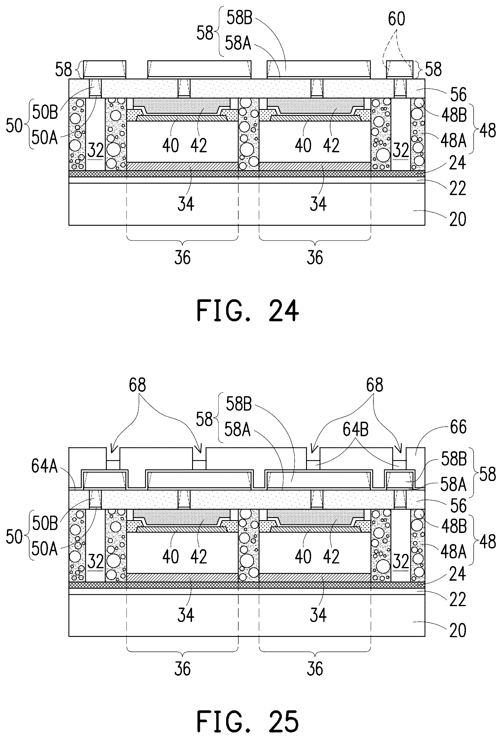 Patent US12315819 Figure 11 – Method of forming RDLs and structure formed thereof