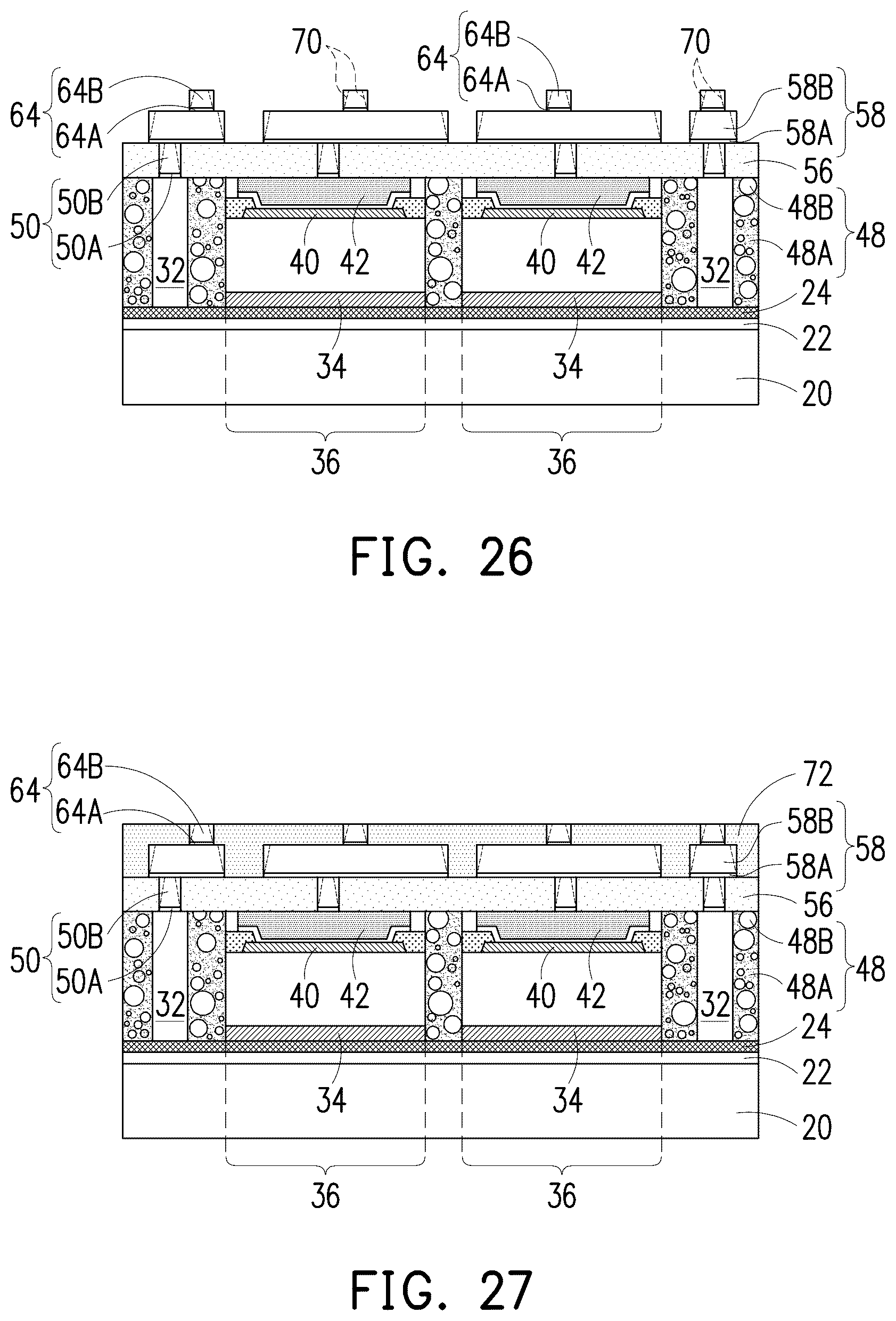 Patent US12315819 Figure 12 – Method of forming RDLs and structure formed thereof