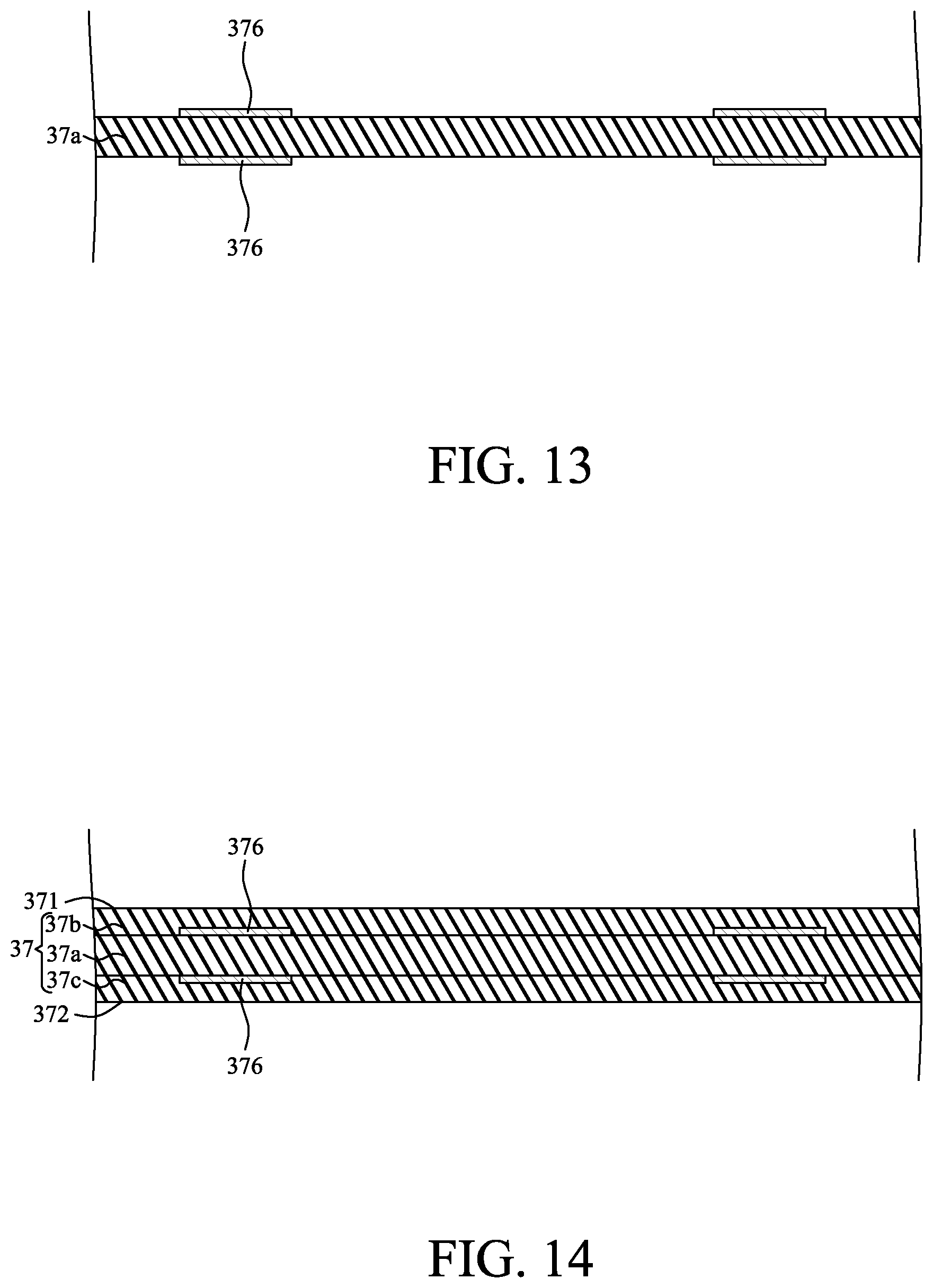 Patent US12315820 Figure 13 – Wiring structure including low- and high-density conductive structures