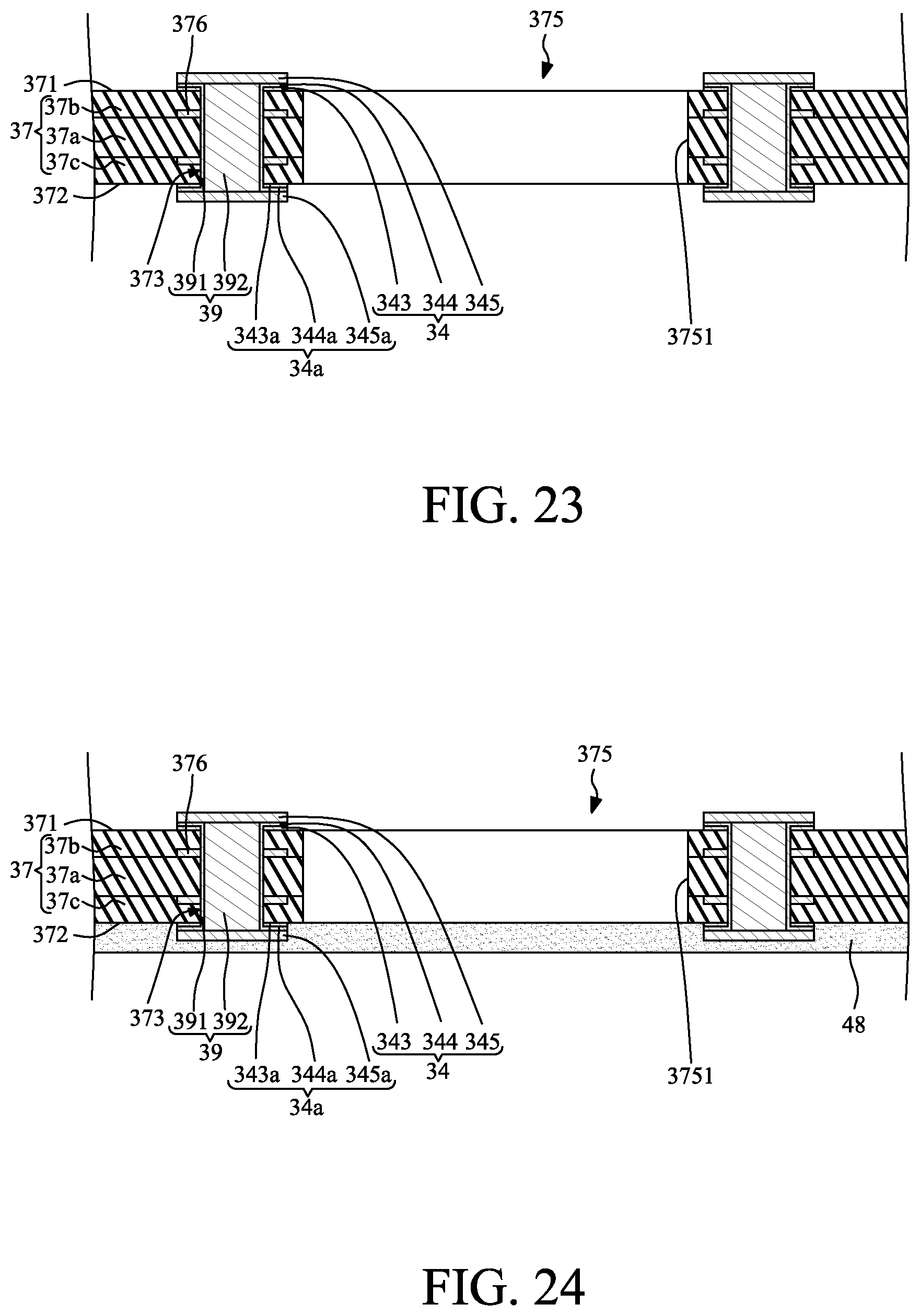 Patent US12315820 Figure 18 – Wiring structure including low- and high-density conductive structures