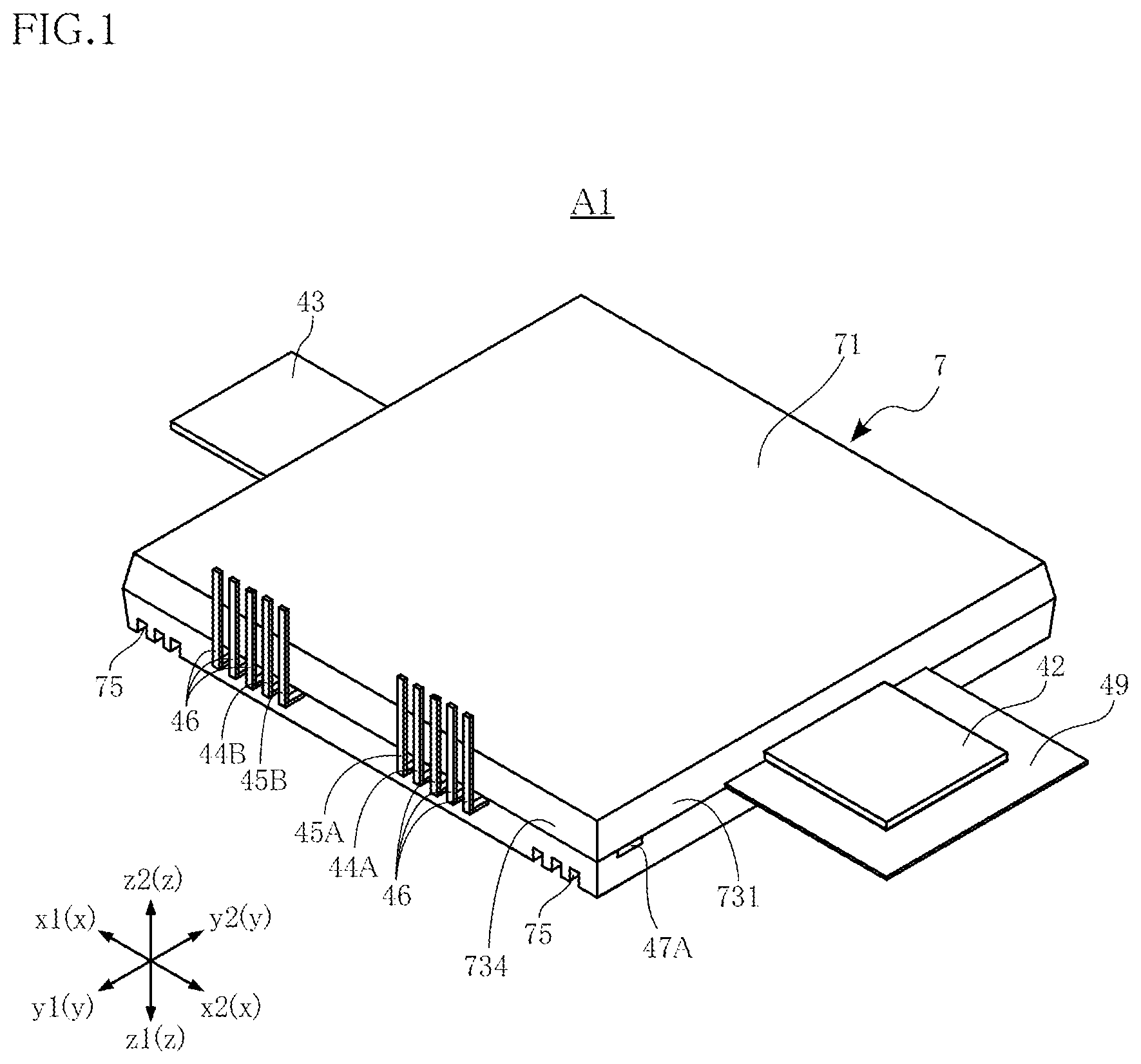 Patent US12315821 Figure 1 – Semiconductor device and method for manufacturing semiconductor device