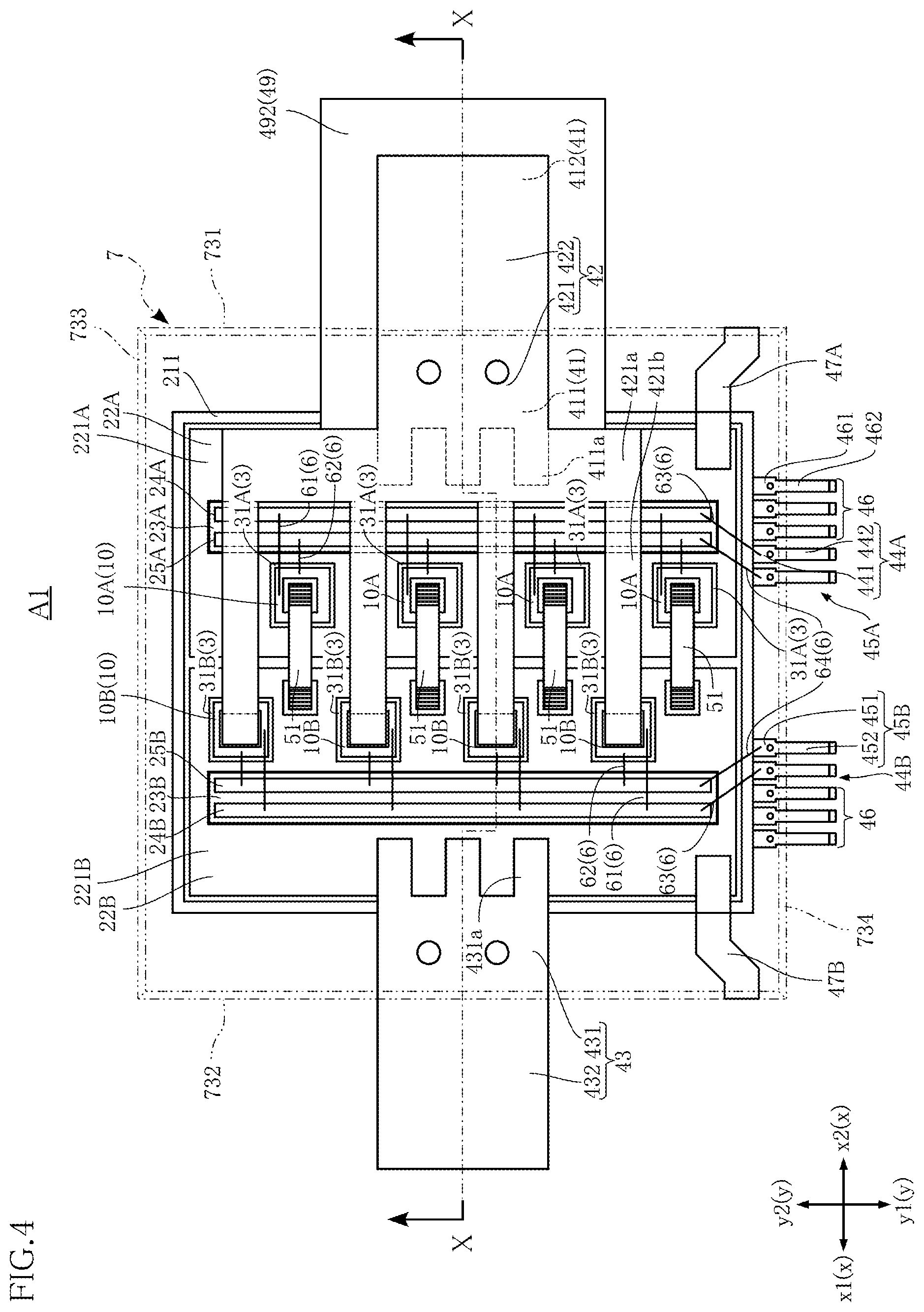 Patent US12315821 Figure 4 – Semiconductor device and method for manufacturing semiconductor device
