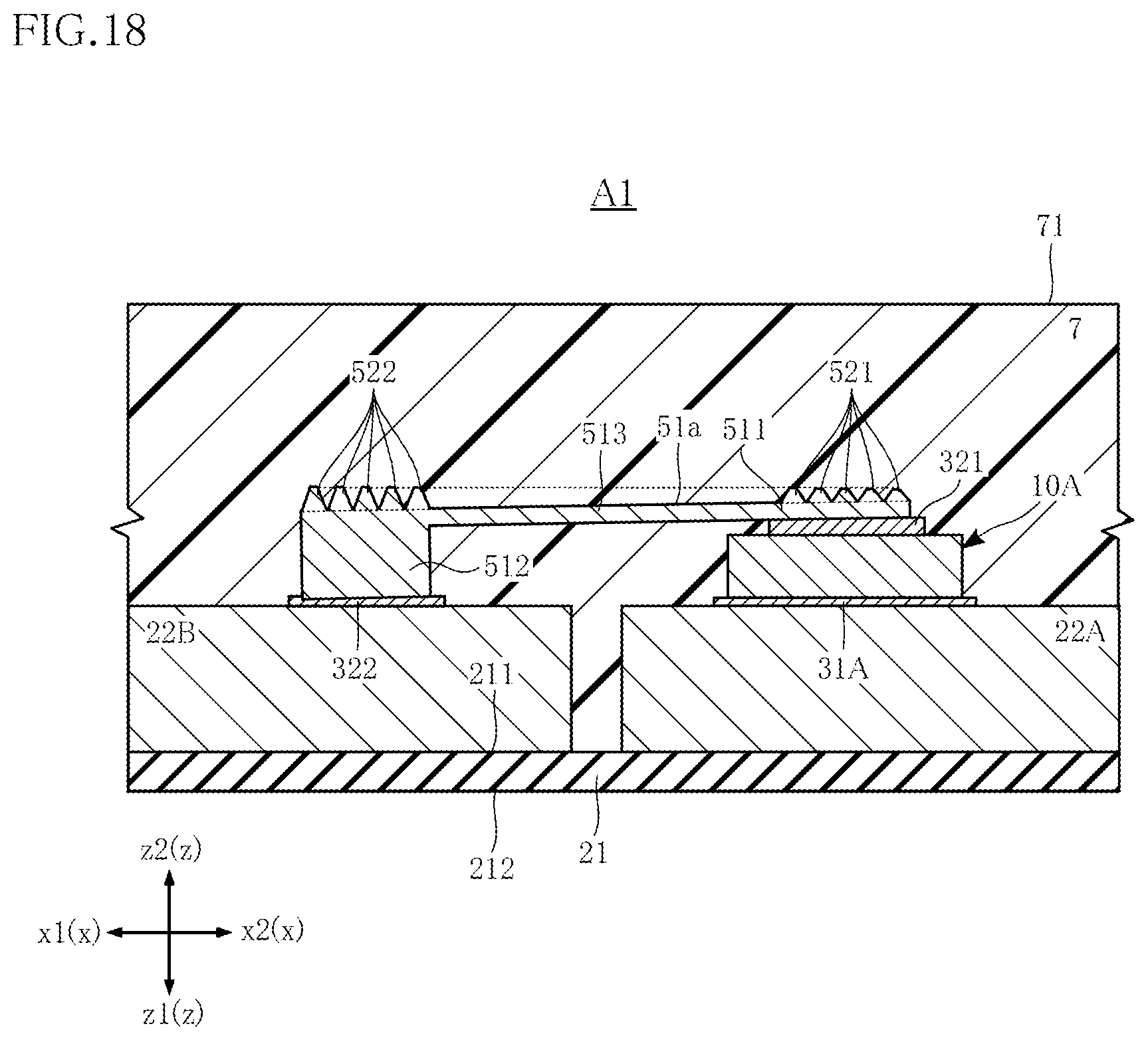 Patent US12315821 Figure 14 – Semiconductor device and method for manufacturing semiconductor device