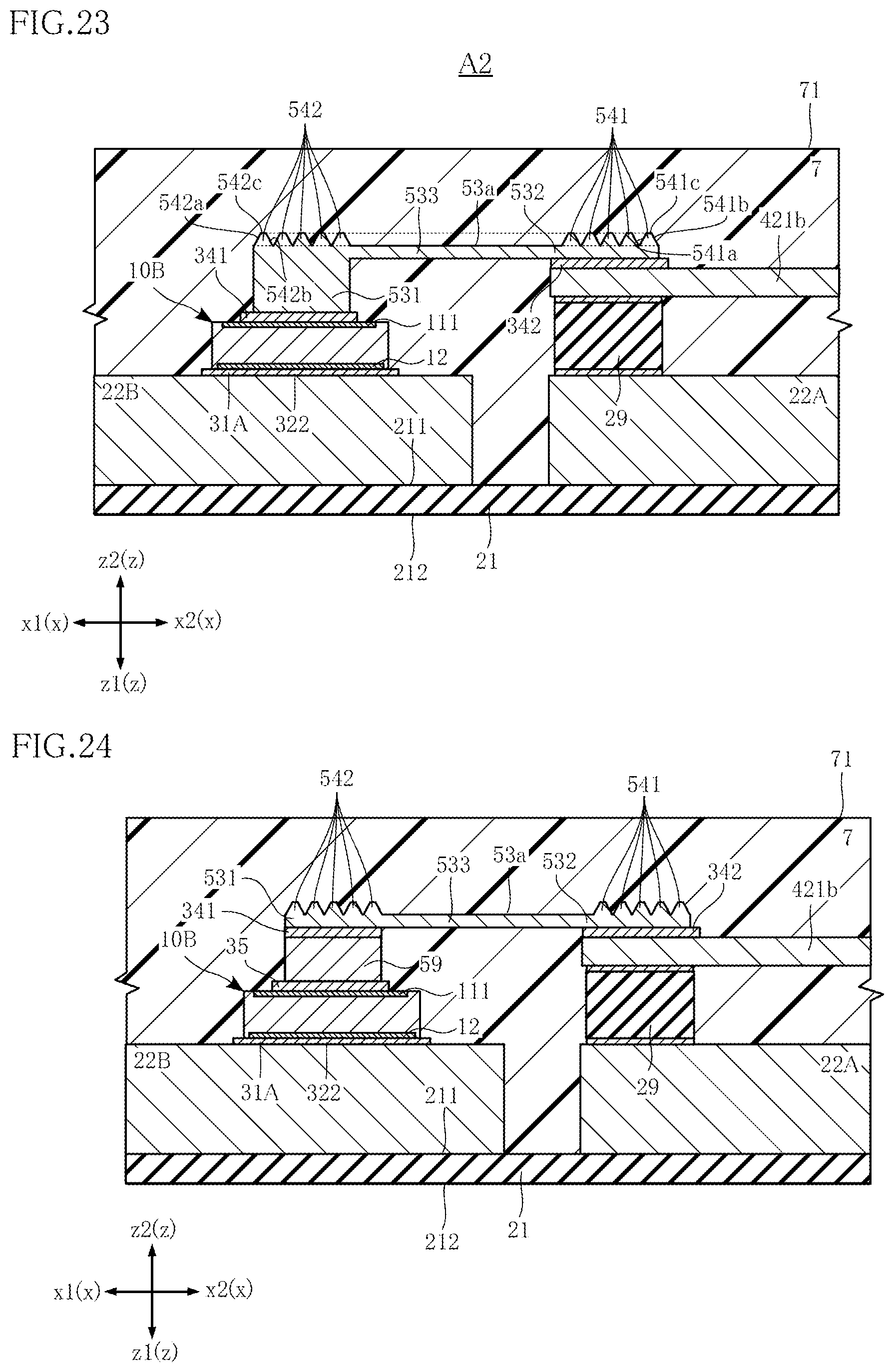 Patent US12315821 Figure 19 – Semiconductor device and method for manufacturing semiconductor device