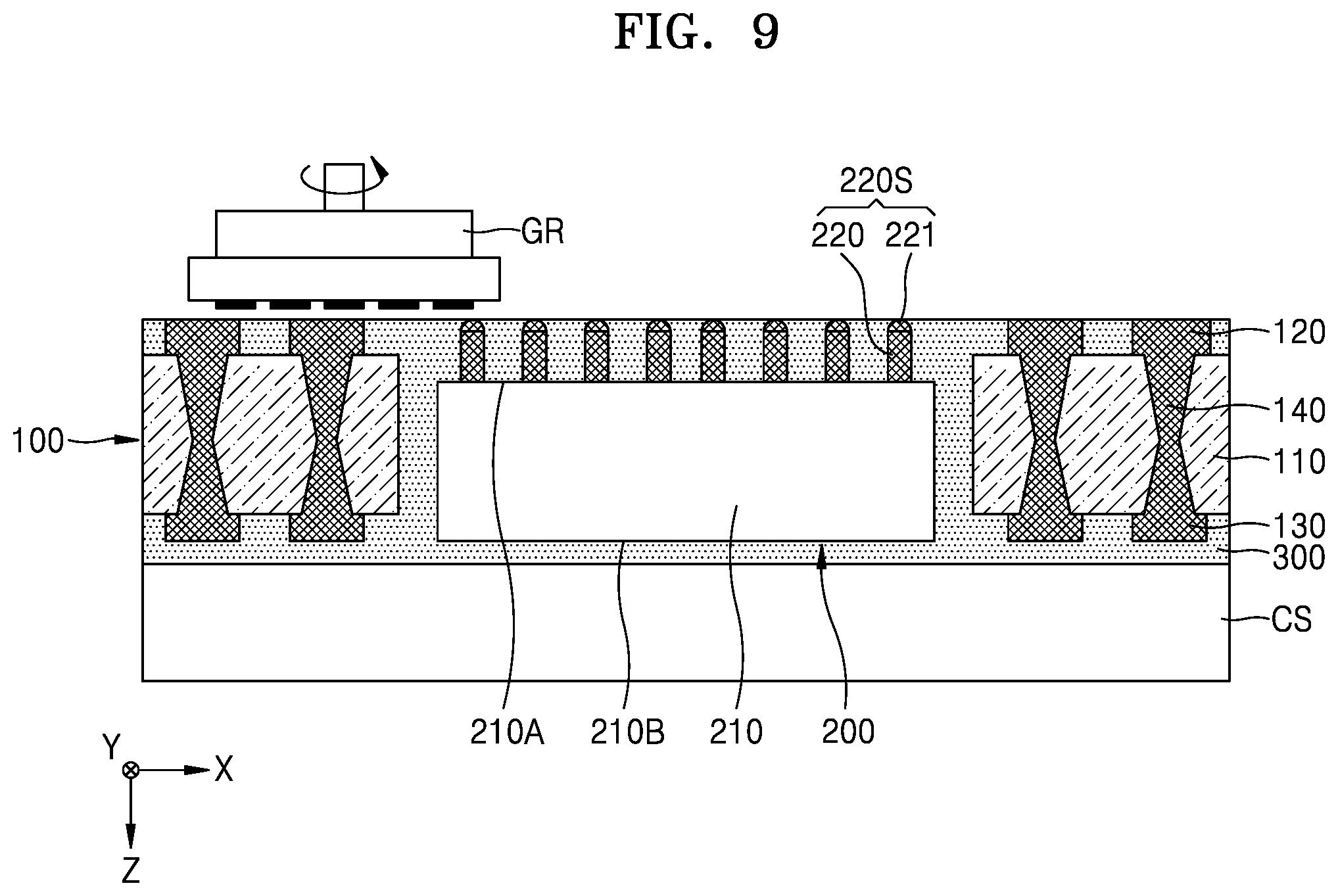 Patent US12315822 Figure 9 – Methods of manufacturing a fan-out panel level semiconductor package