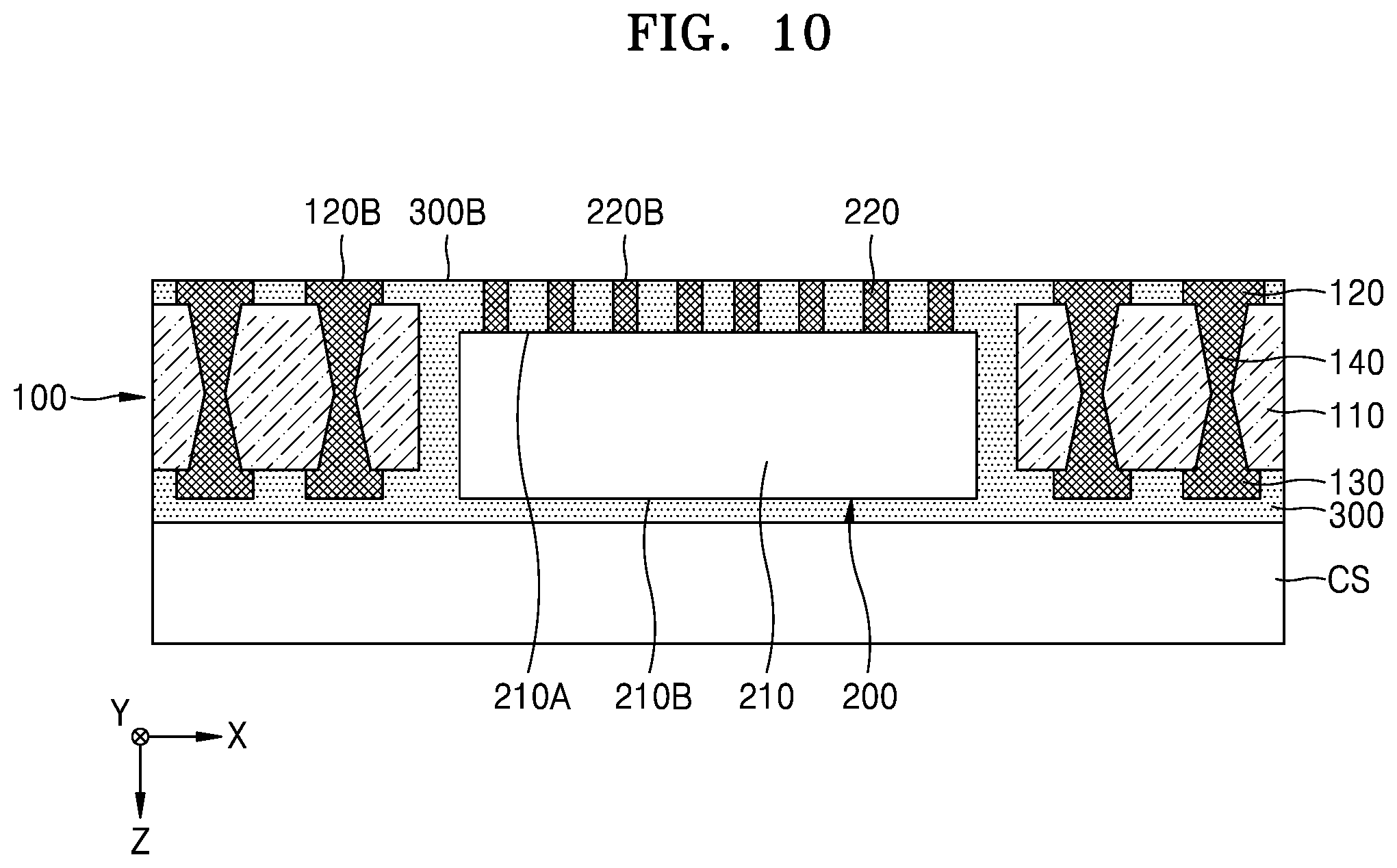 Patent US12315822 Figure 10 – Methods of manufacturing a fan-out panel level semiconductor package