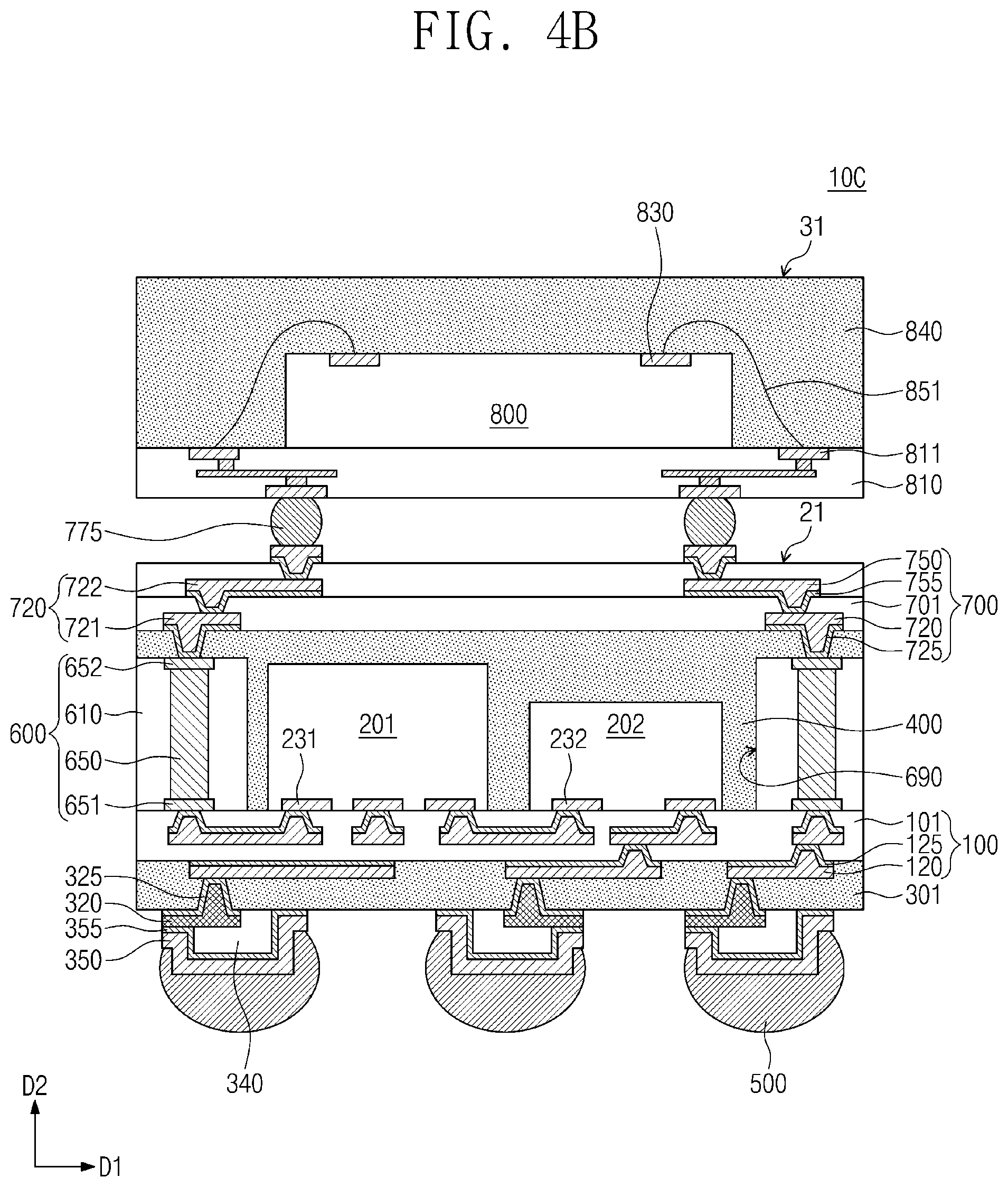 Patent US12315824 Figure 8 – Semiconductor package