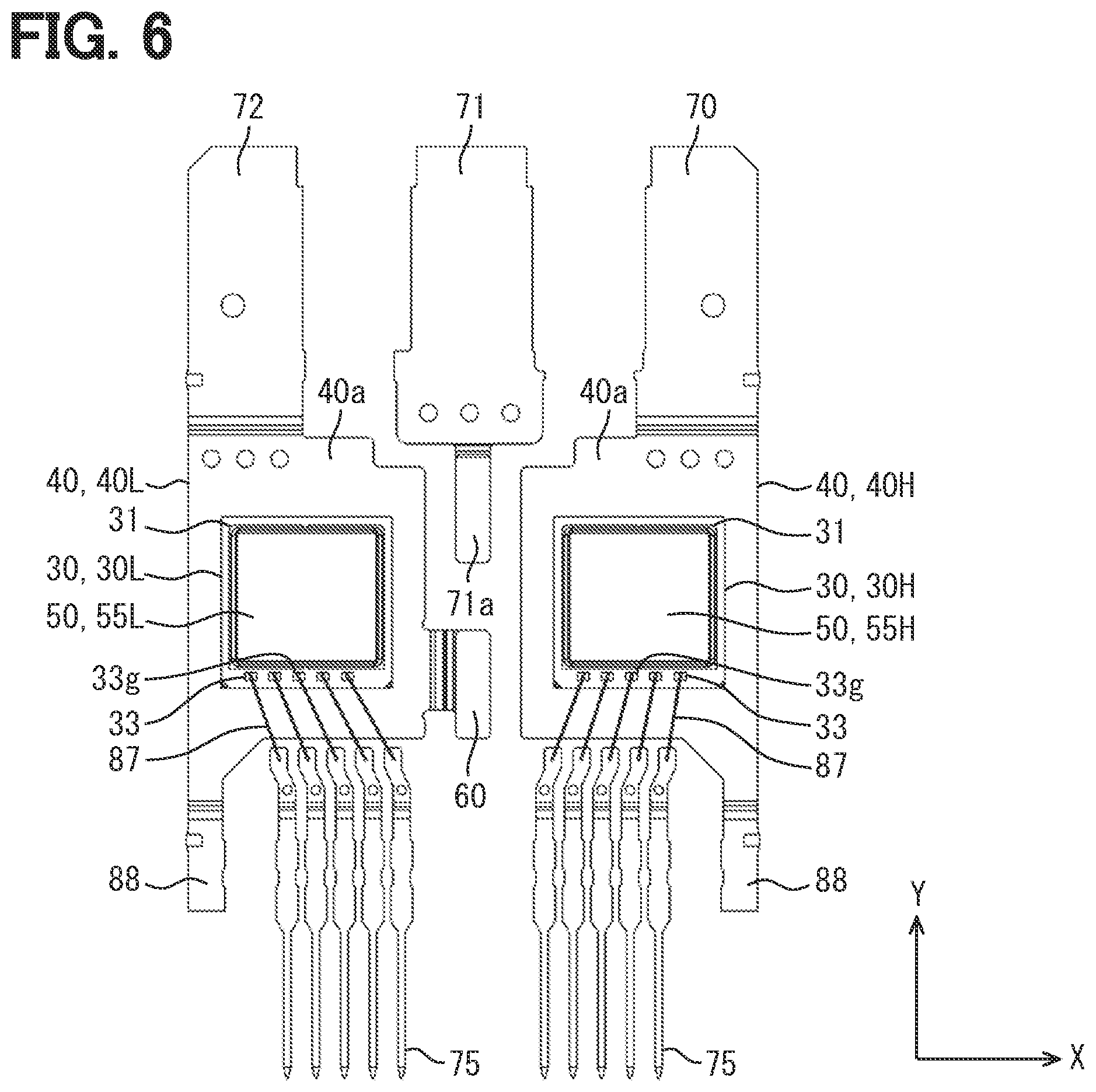 Patent US12315825 Figure 6 – Semiconductor device having wire pieces in bonding member
