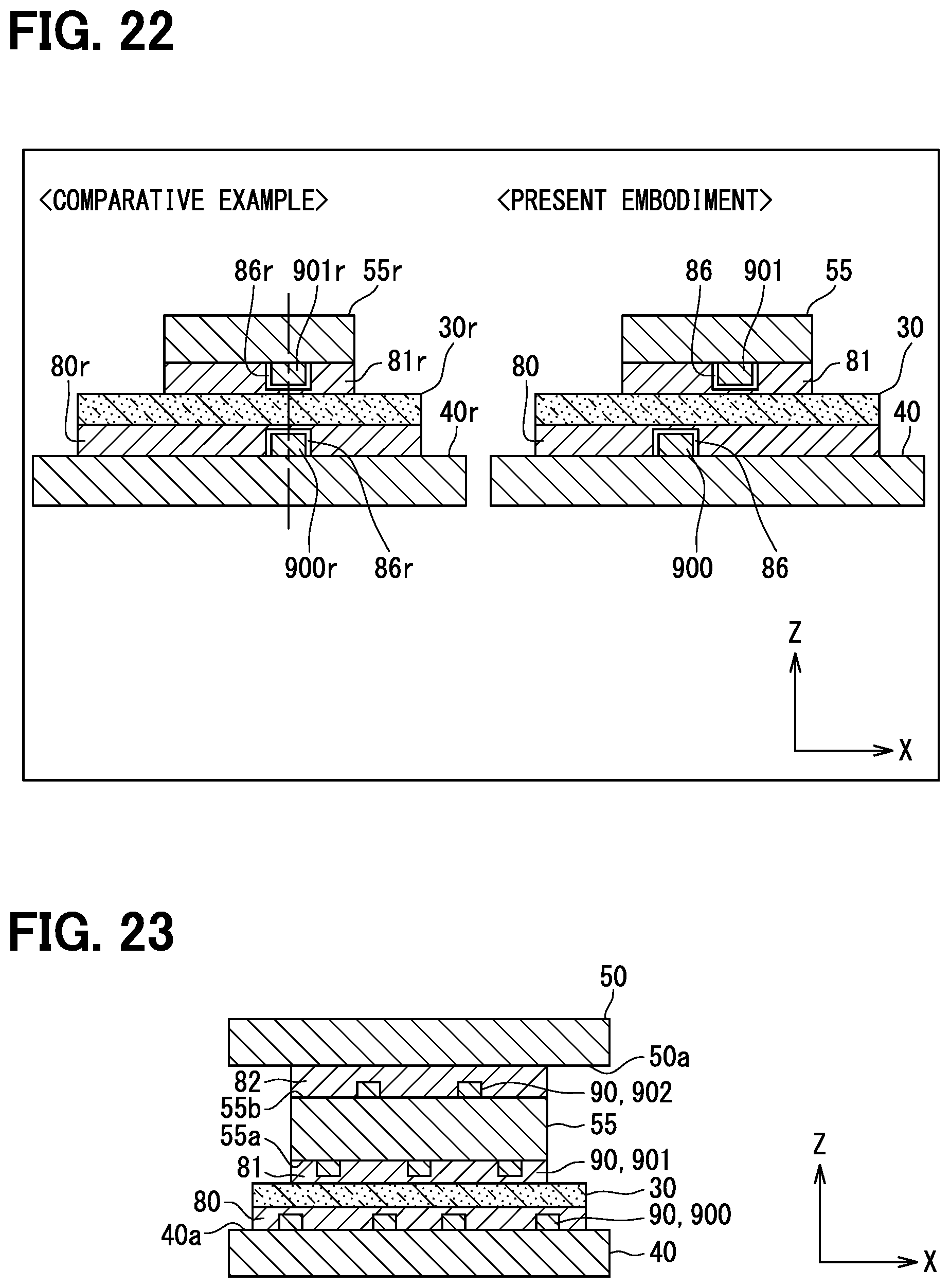 Patent US12315825 Figure 11 – Semiconductor device having wire pieces in bonding member