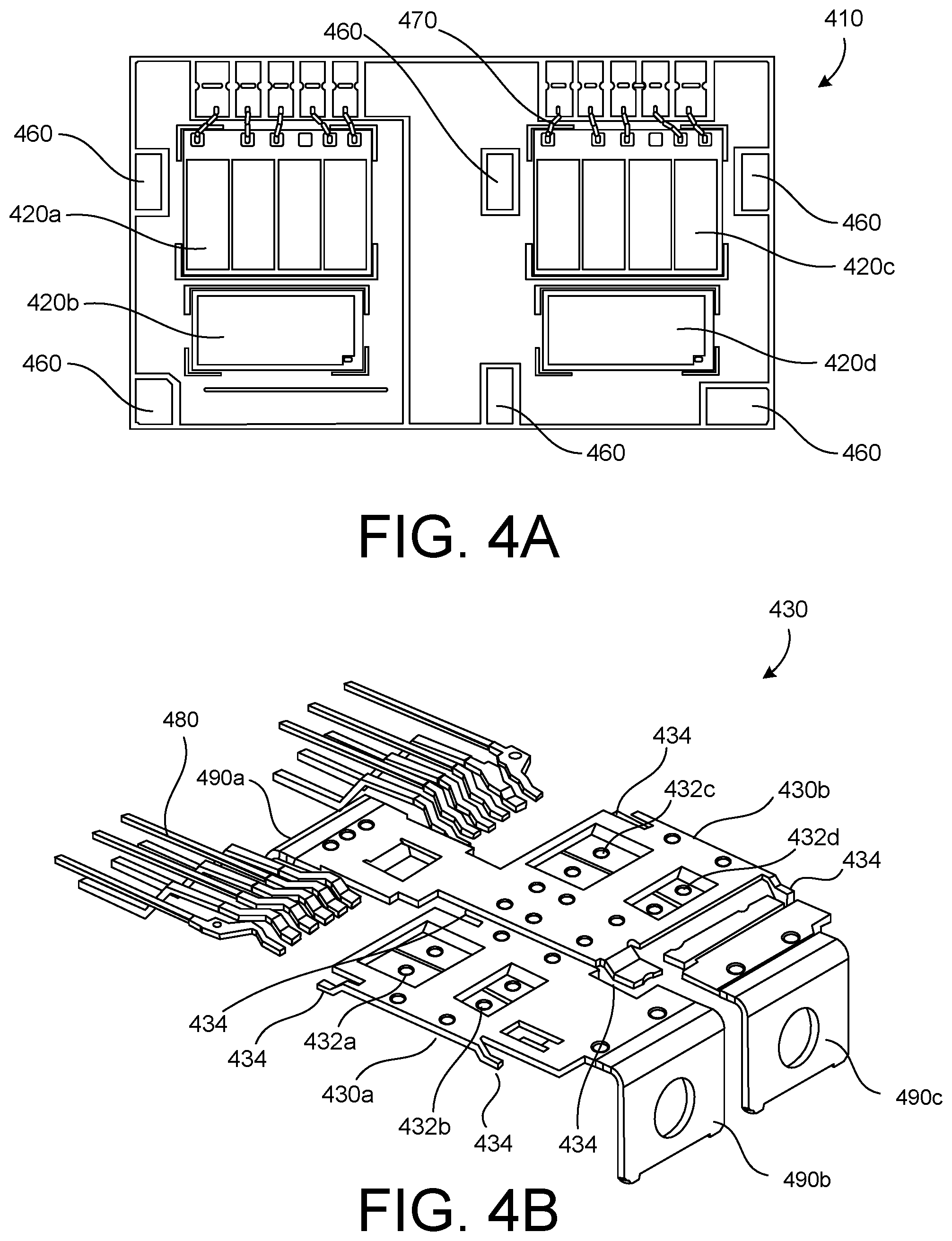 Patent US12315826 Figure 4 – Semiconductor device package assemblies with direct leadframe attachment