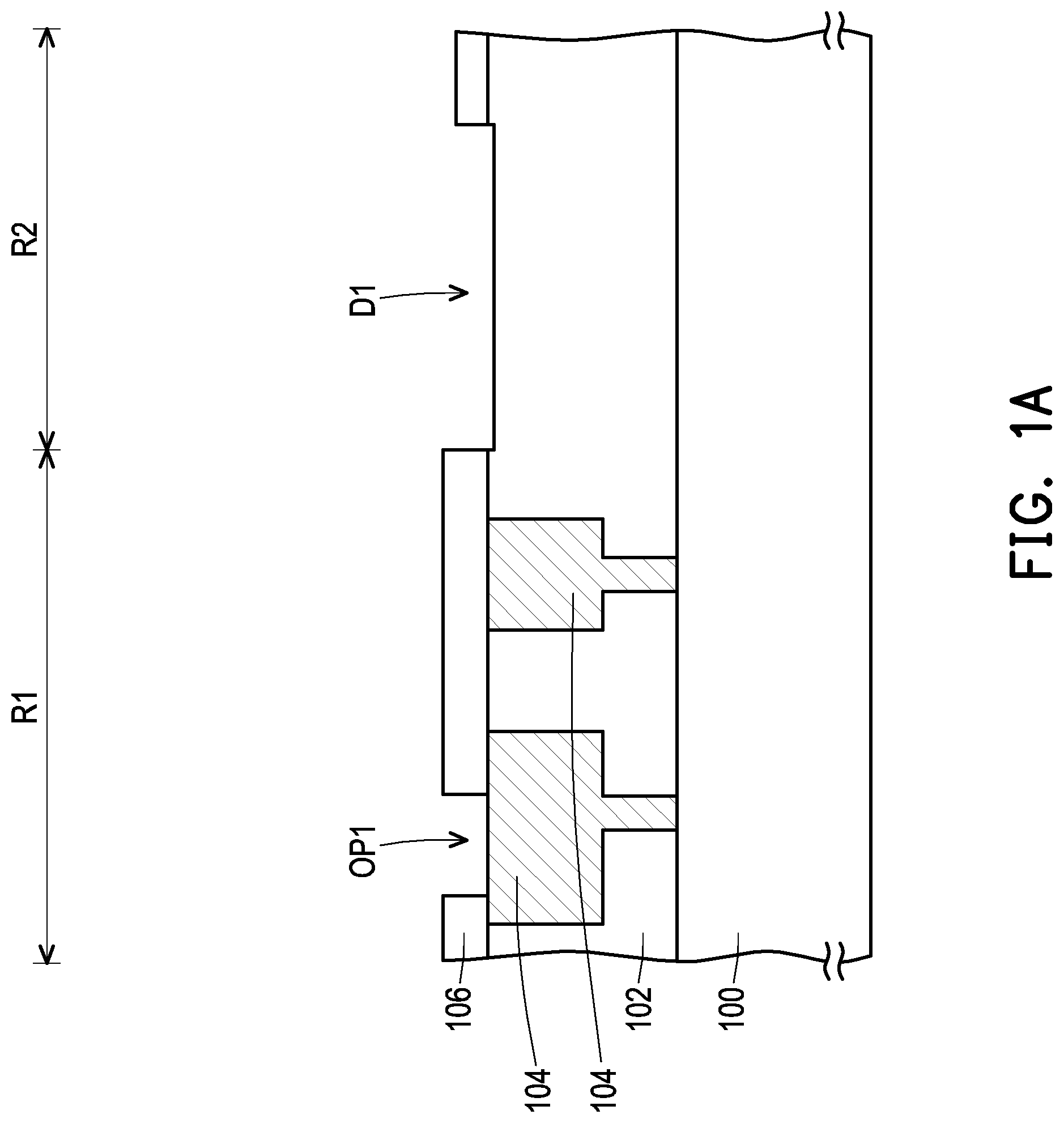 Patent US12315827 Figure 1 – Semiconductor structure including seal ring structure