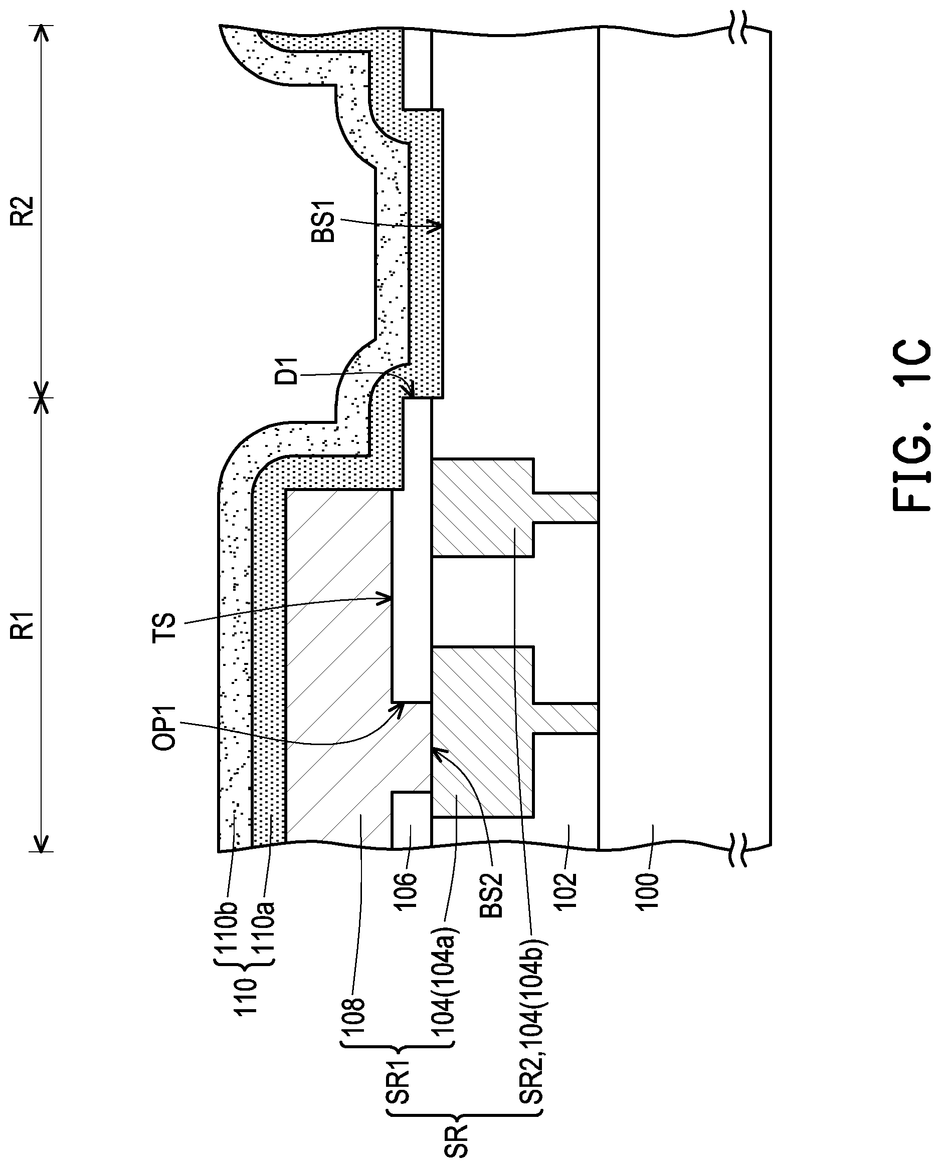 Patent US12315827 Figure 3 – Semiconductor structure including seal ring structure