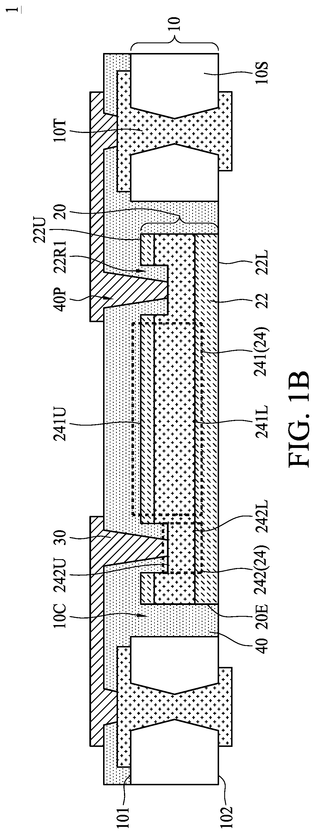 Patent US12315828 Figure 3 – Package substrate, electronic device package and method for manufacturing the same
