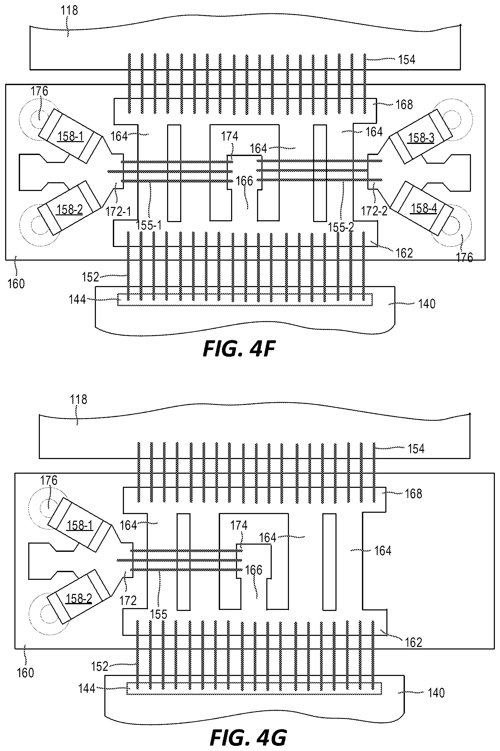 Patent US12315829 Figure 8 – Packaged transistor amplifiers that include integrated passive device matching structures having distributed shunt inductances