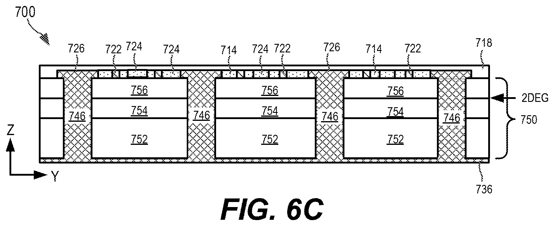 Patent US12315829 Figure 11 – Packaged transistor amplifiers that include integrated passive device matching structures having distributed shunt inductances