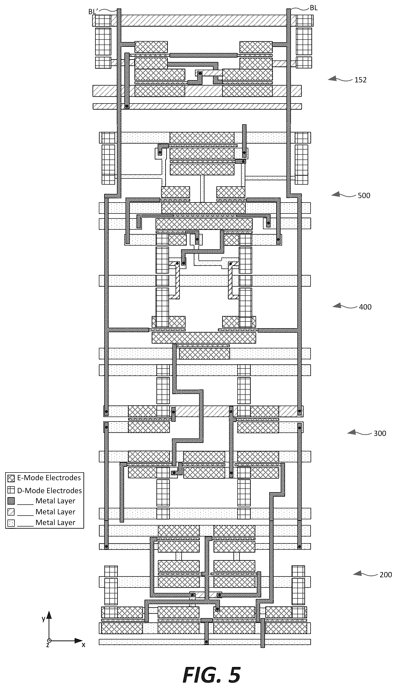 Patent US12315830 Figure 6 – Group III nitride-based monolithic microwave integrated circuits including static random access memory blocks with associated addressing and buffering circuits