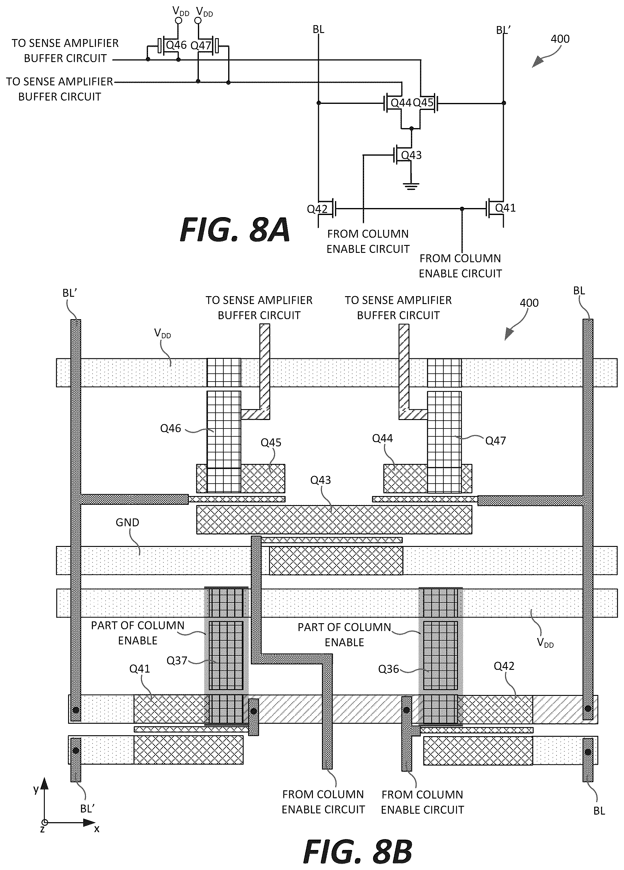 Patent US12315830 Figure 9 – Group III nitride-based monolithic microwave integrated circuits including static random access memory blocks with associated addressing and buffering circuits