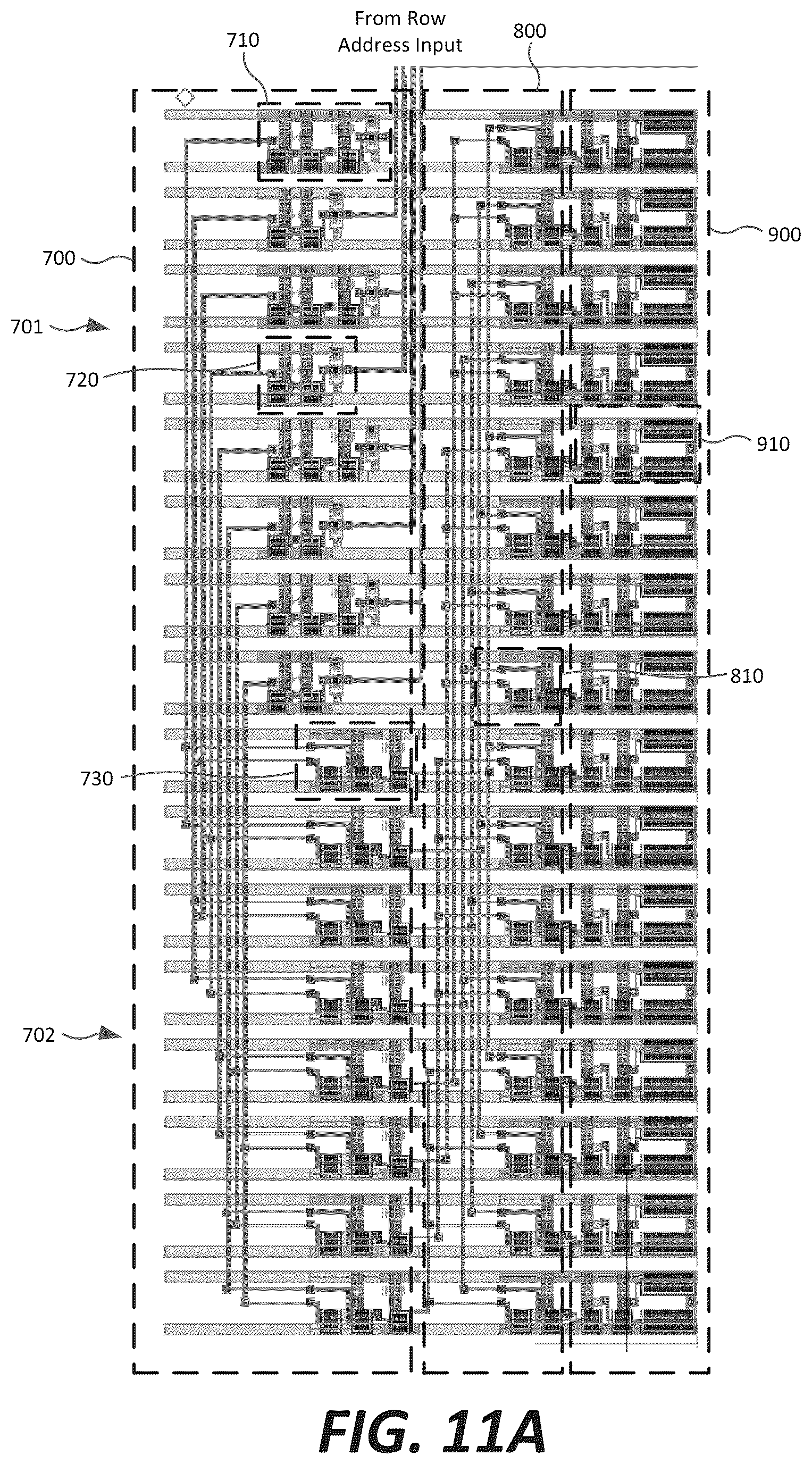 Patent US12315830 Figure 12 – Group III nitride-based monolithic microwave integrated circuits including static random access memory blocks with associated addressing and buffering circuits