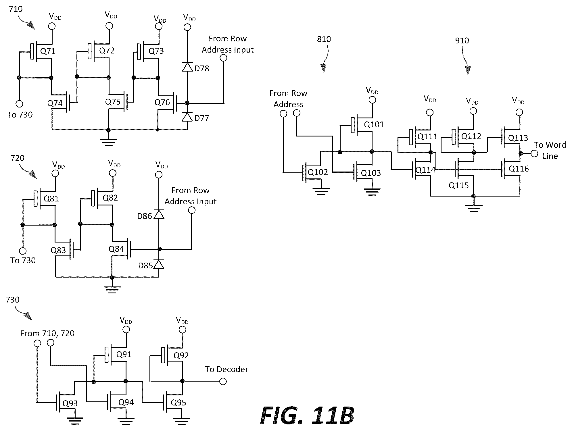 Patent US12315830 Figure 13 – Group III nitride-based monolithic microwave integrated circuits including static random access memory blocks with associated addressing and buffering circuits