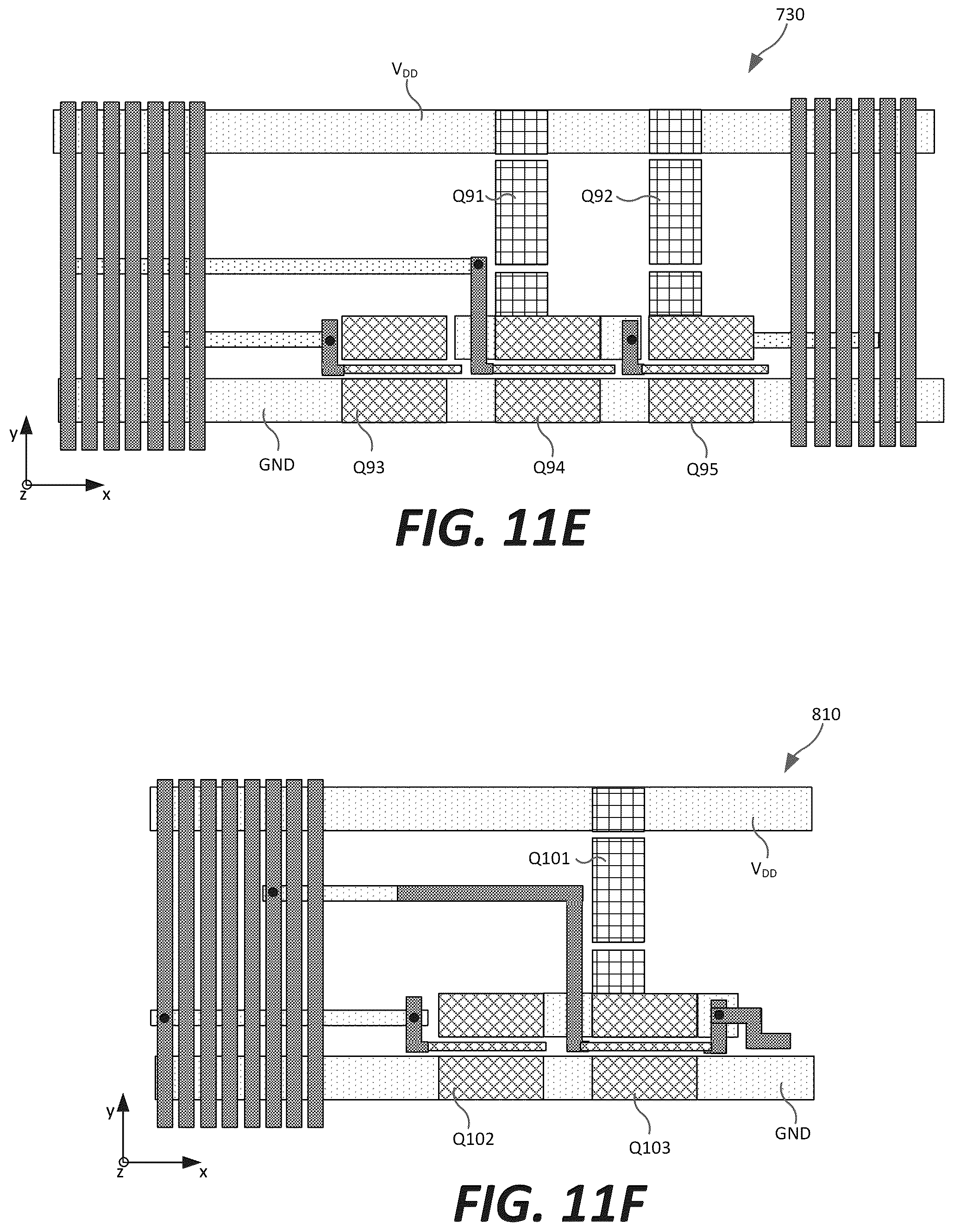 Patent US12315830 Figure 15 – Group III nitride-based monolithic microwave integrated circuits including static random access memory blocks with associated addressing and buffering circuits