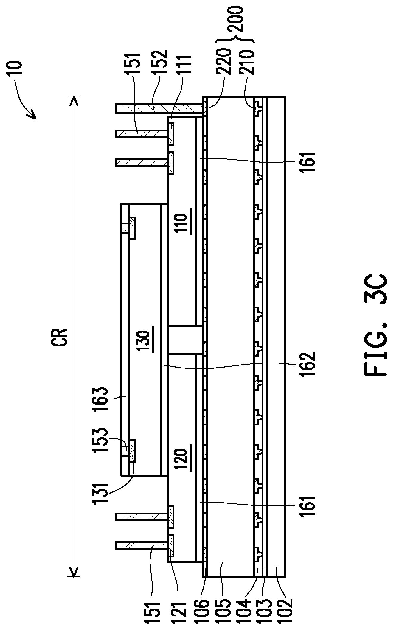 Patent US12315831 Figure 7 – Package structure and manufacturing method thereof