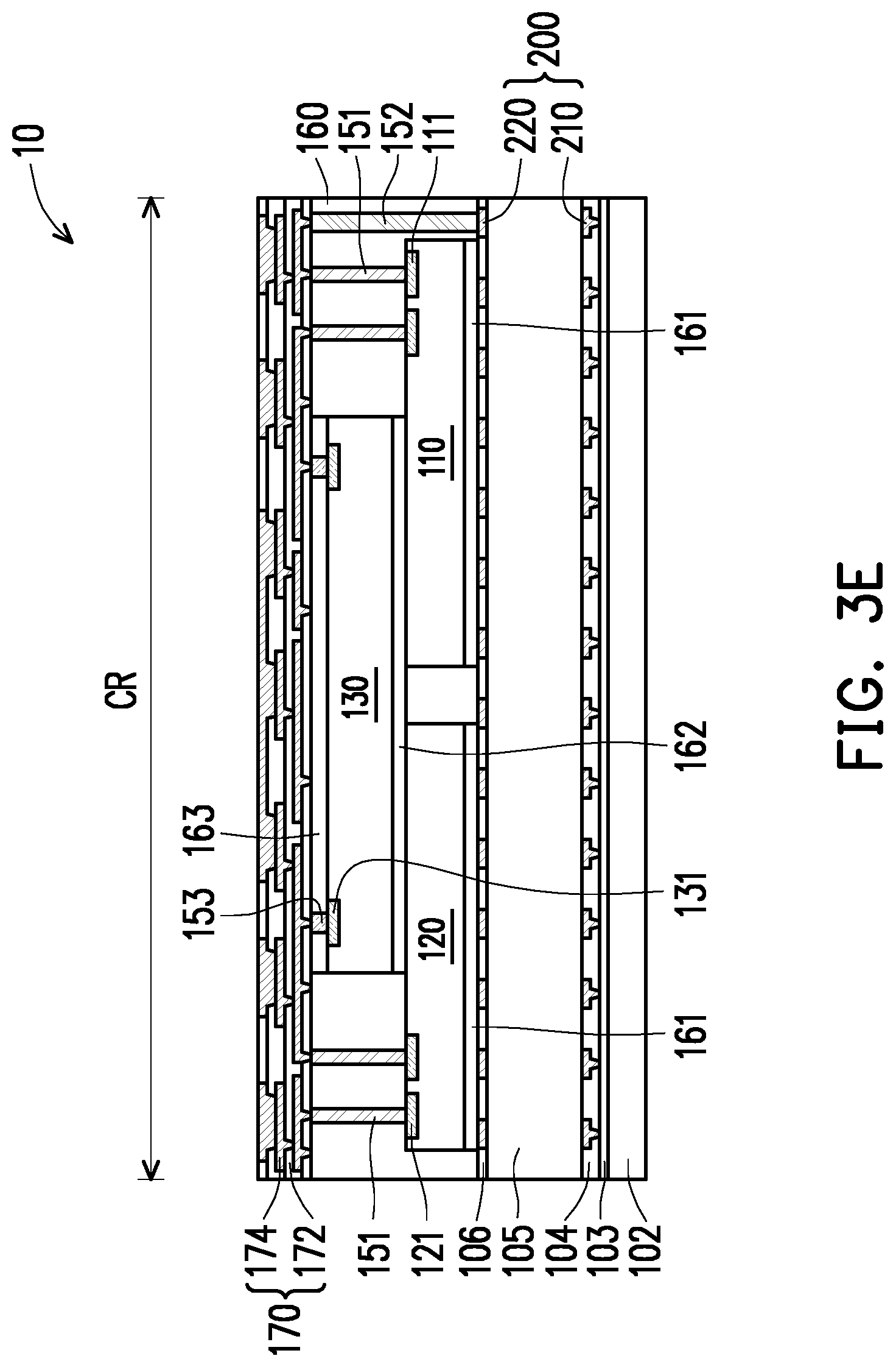 Patent US12315831 Figure 9 – Package structure and manufacturing method thereof