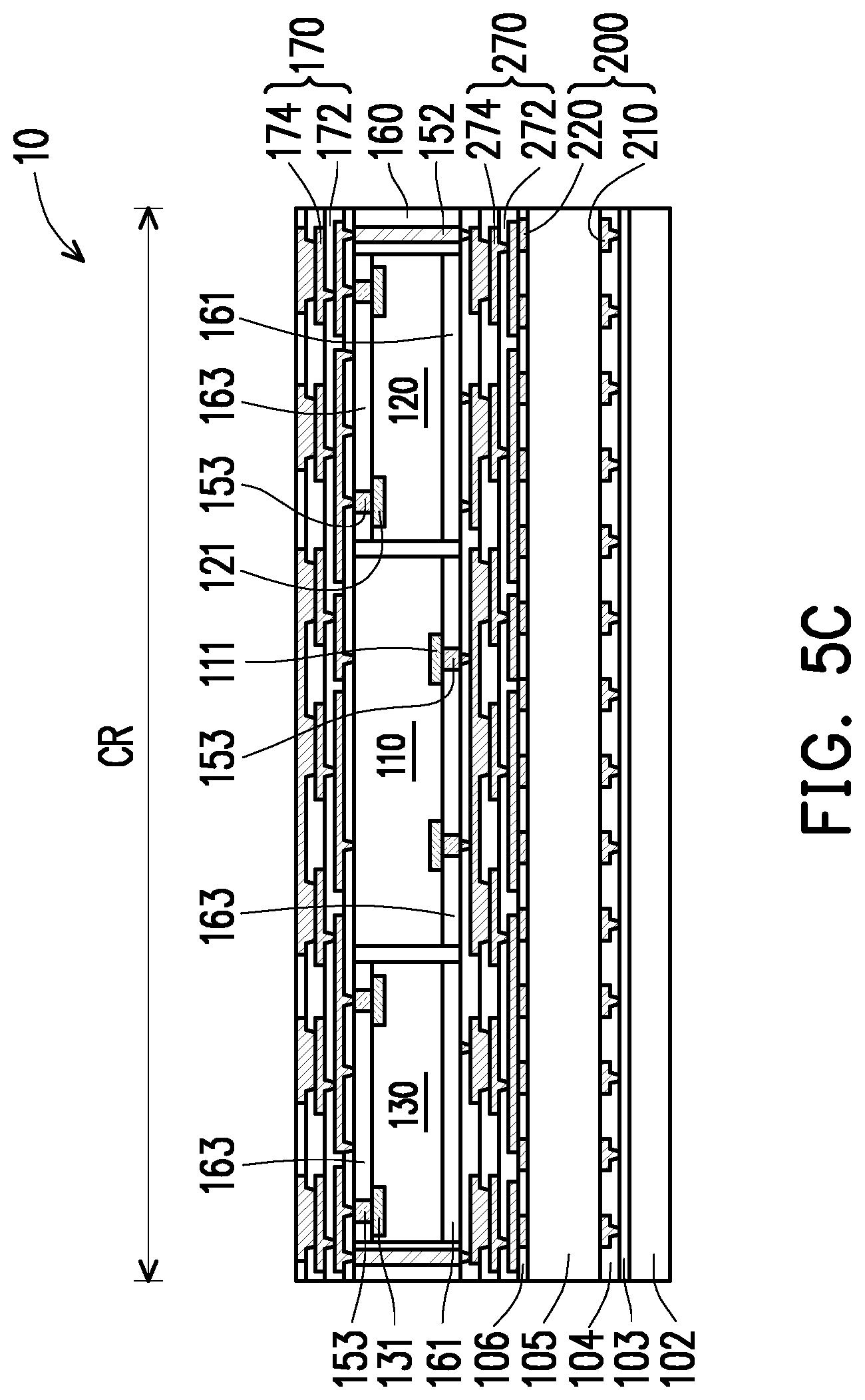 Patent US12315831 Figure 14 – Package structure and manufacturing method thereof