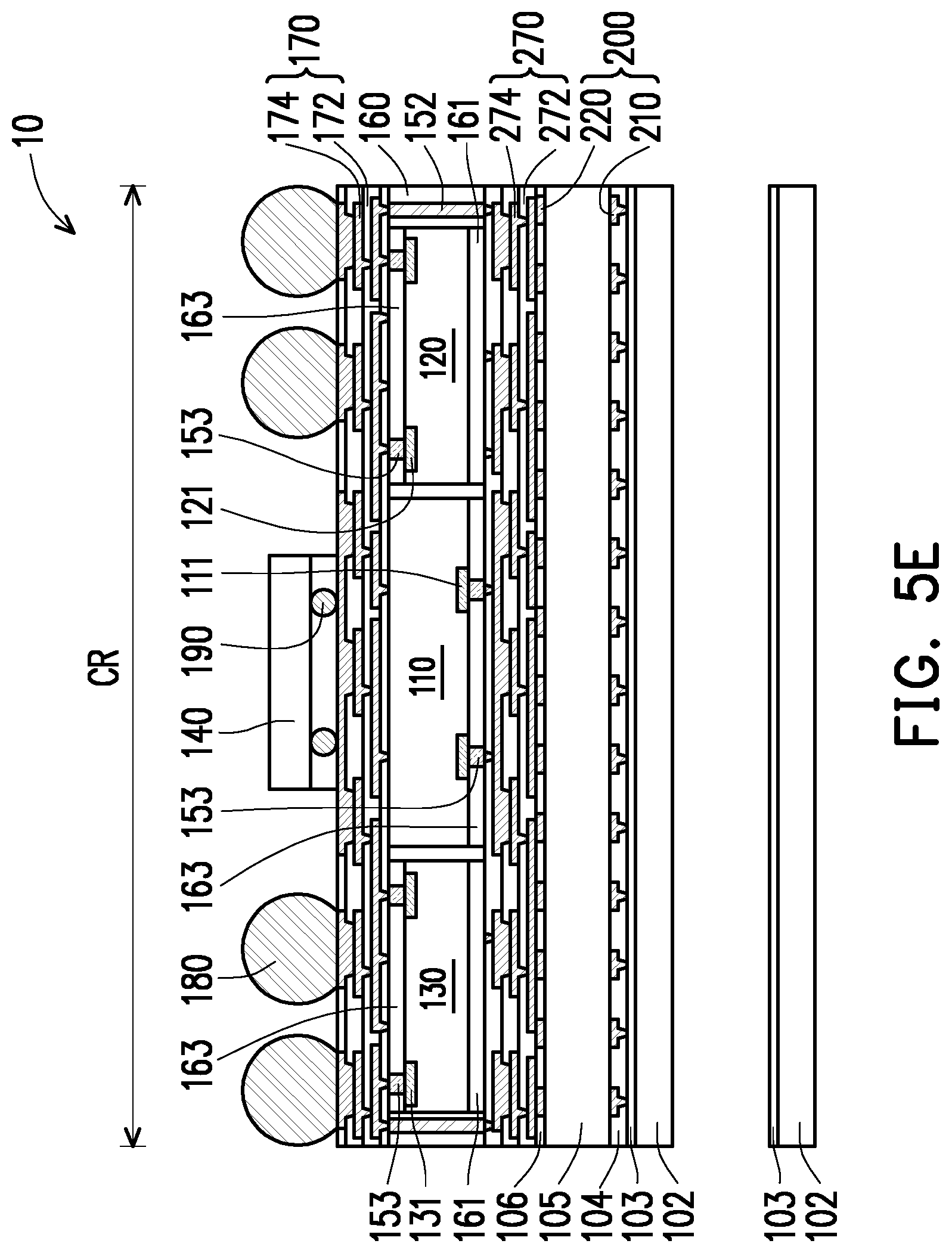 Patent US12315831 Figure 16 – Package structure and manufacturing method thereof