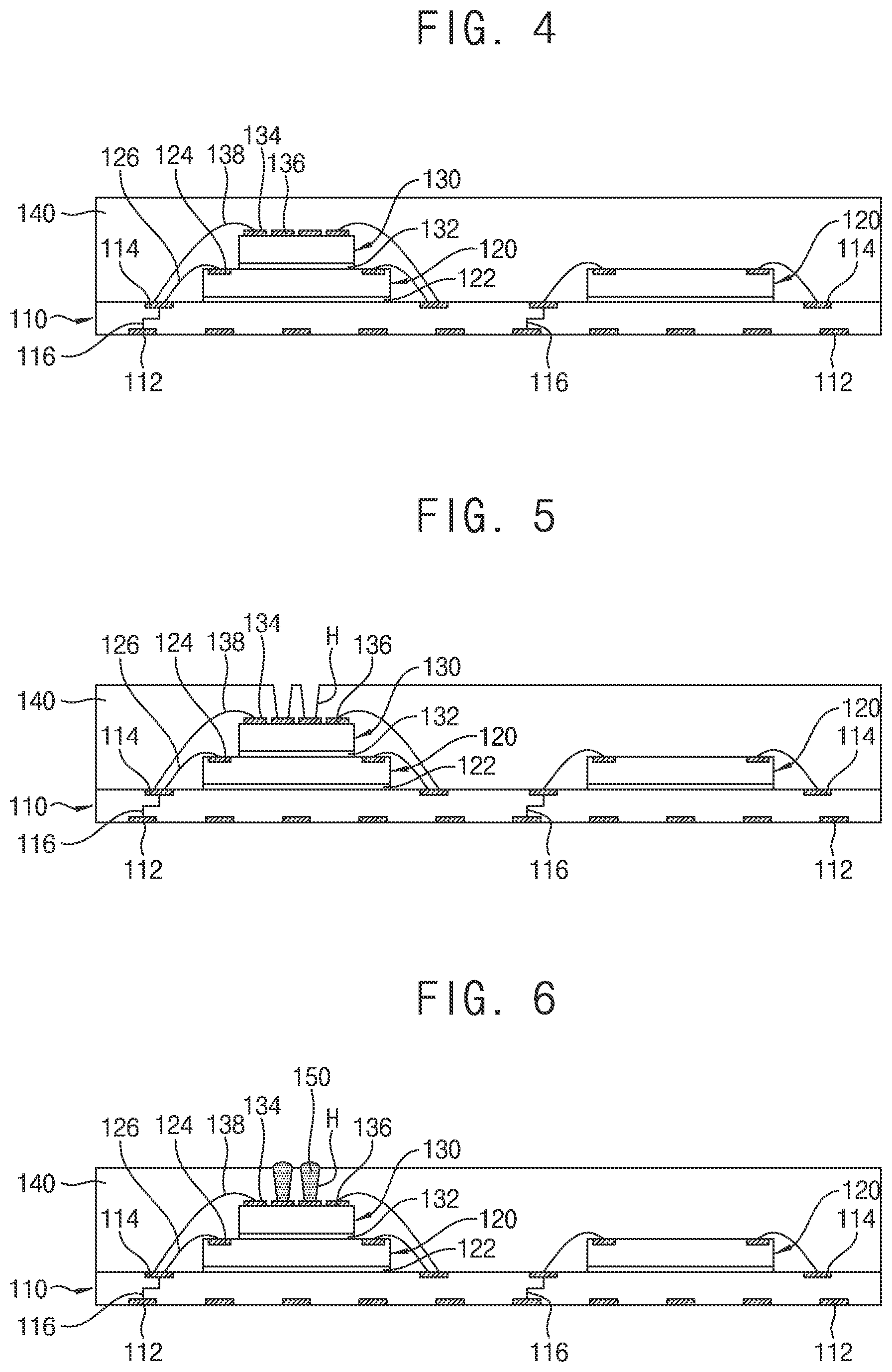 Patent US12315832 Figure 2 – Semiconductor packages having connecting structure