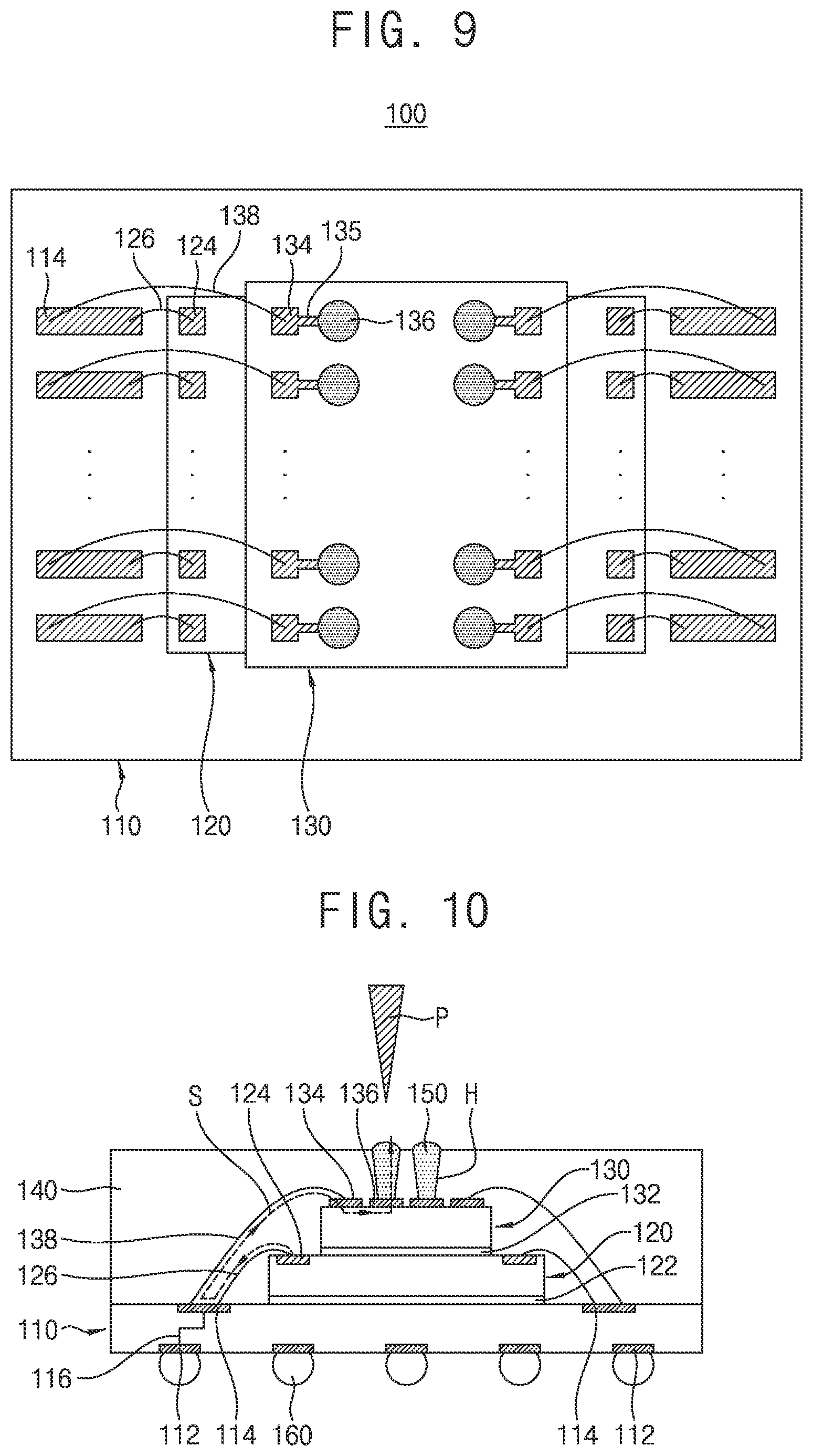 Patent US12315832 Figure 4 – Semiconductor packages having connecting structure